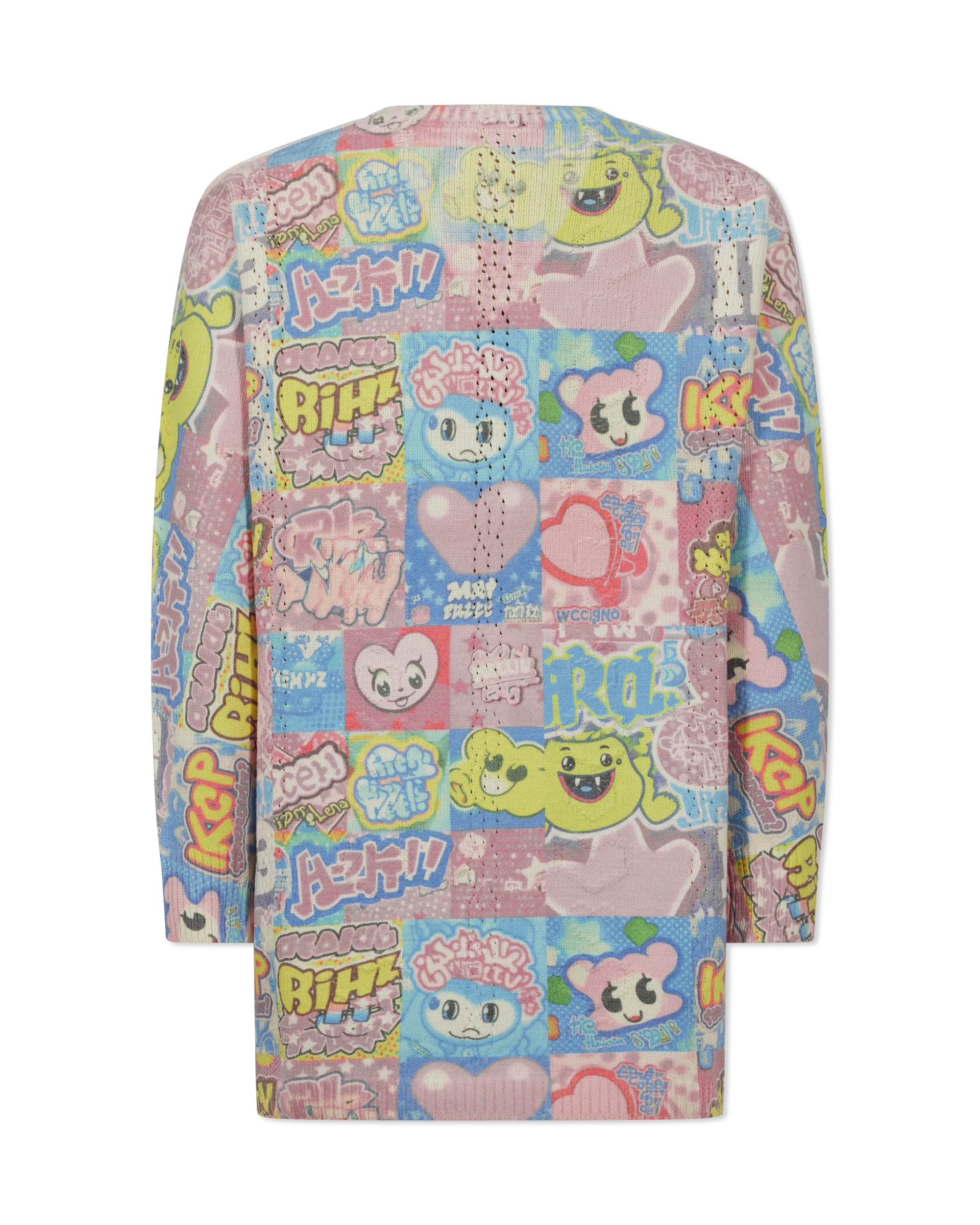 Hello Kitty Printed Cable Mini Dress - DIHSAN