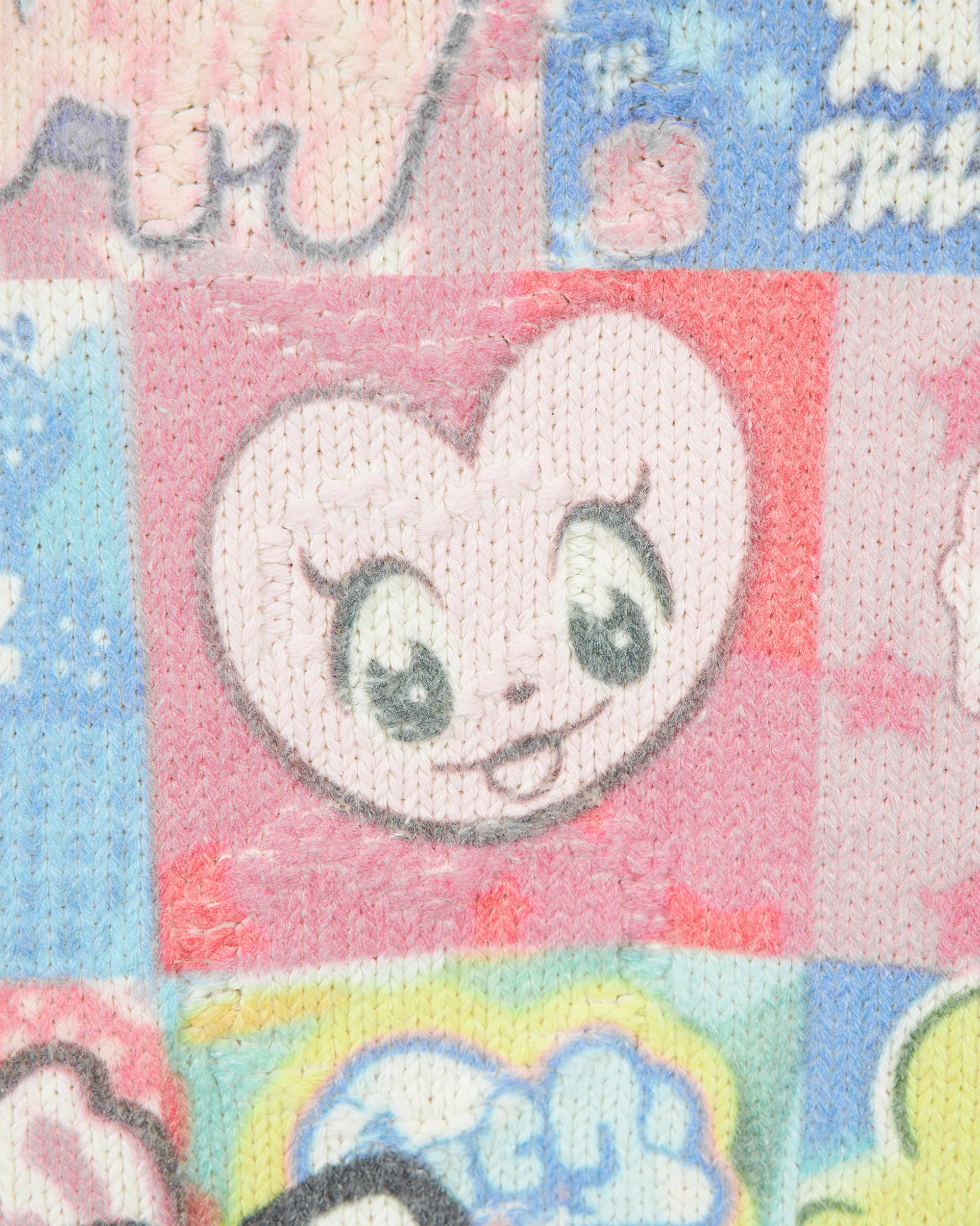 Hello Kitty Printed Cable Mini Dress - DIHSAN