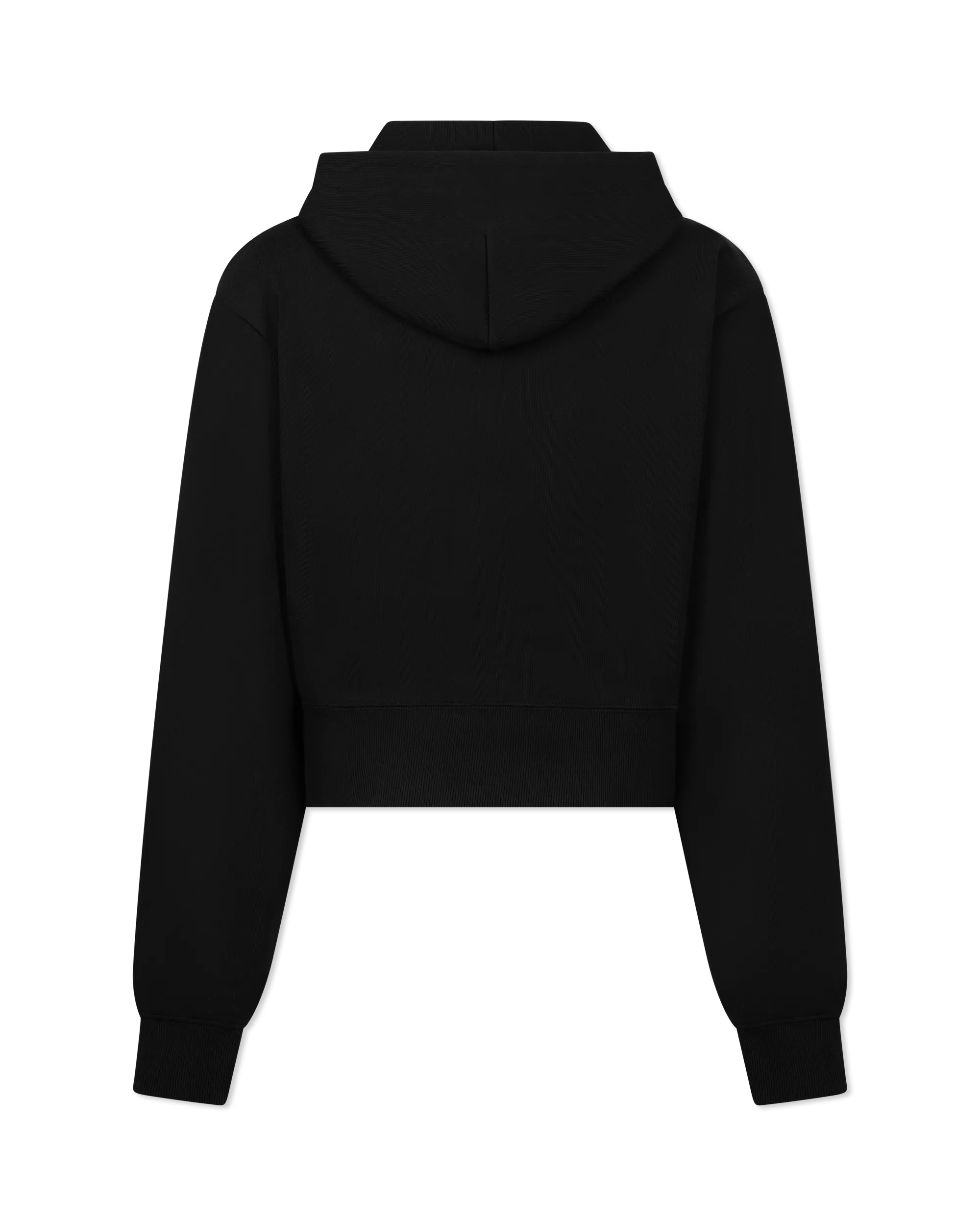 Lounge Logo Cropped Hoodie - DIHSAN