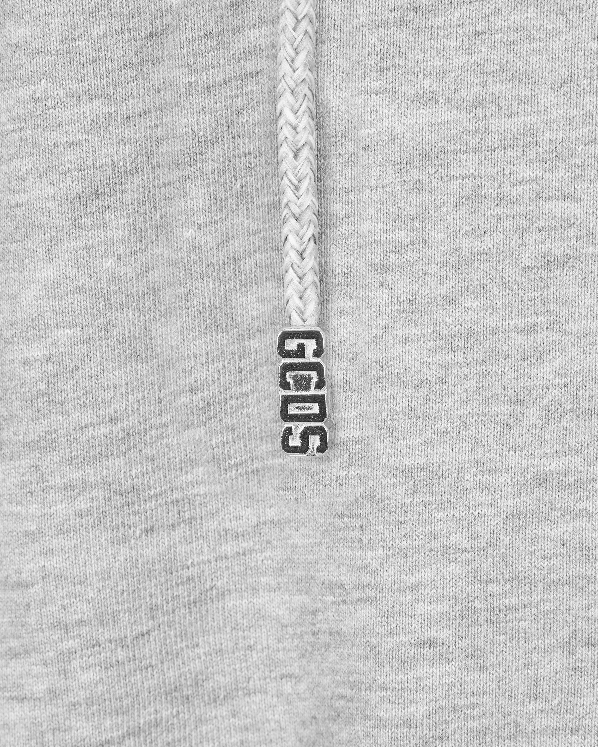 Lounge Logo Cropped Hoodie - DIHSAN