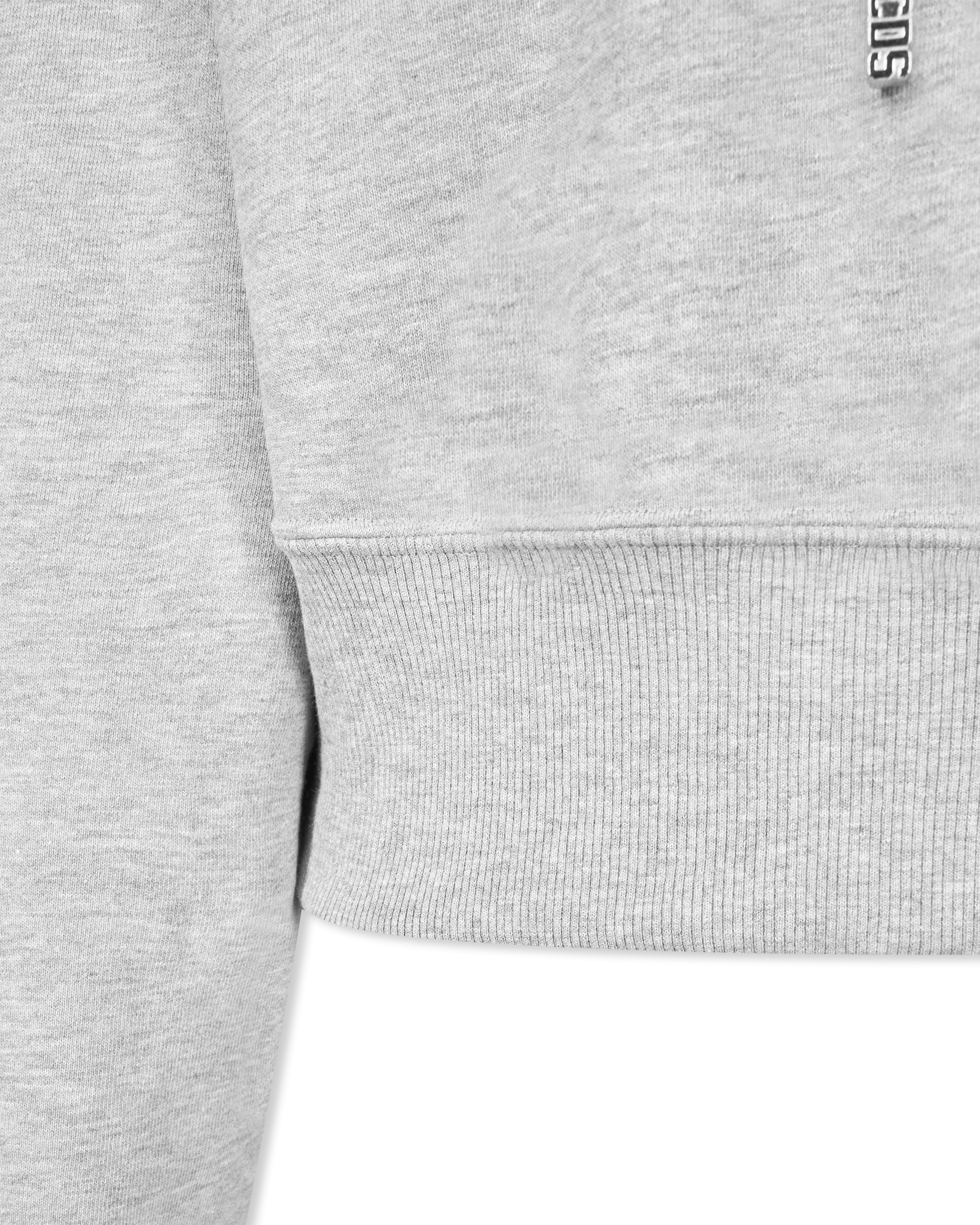 Lounge Logo Cropped Hoodie - DIHSAN