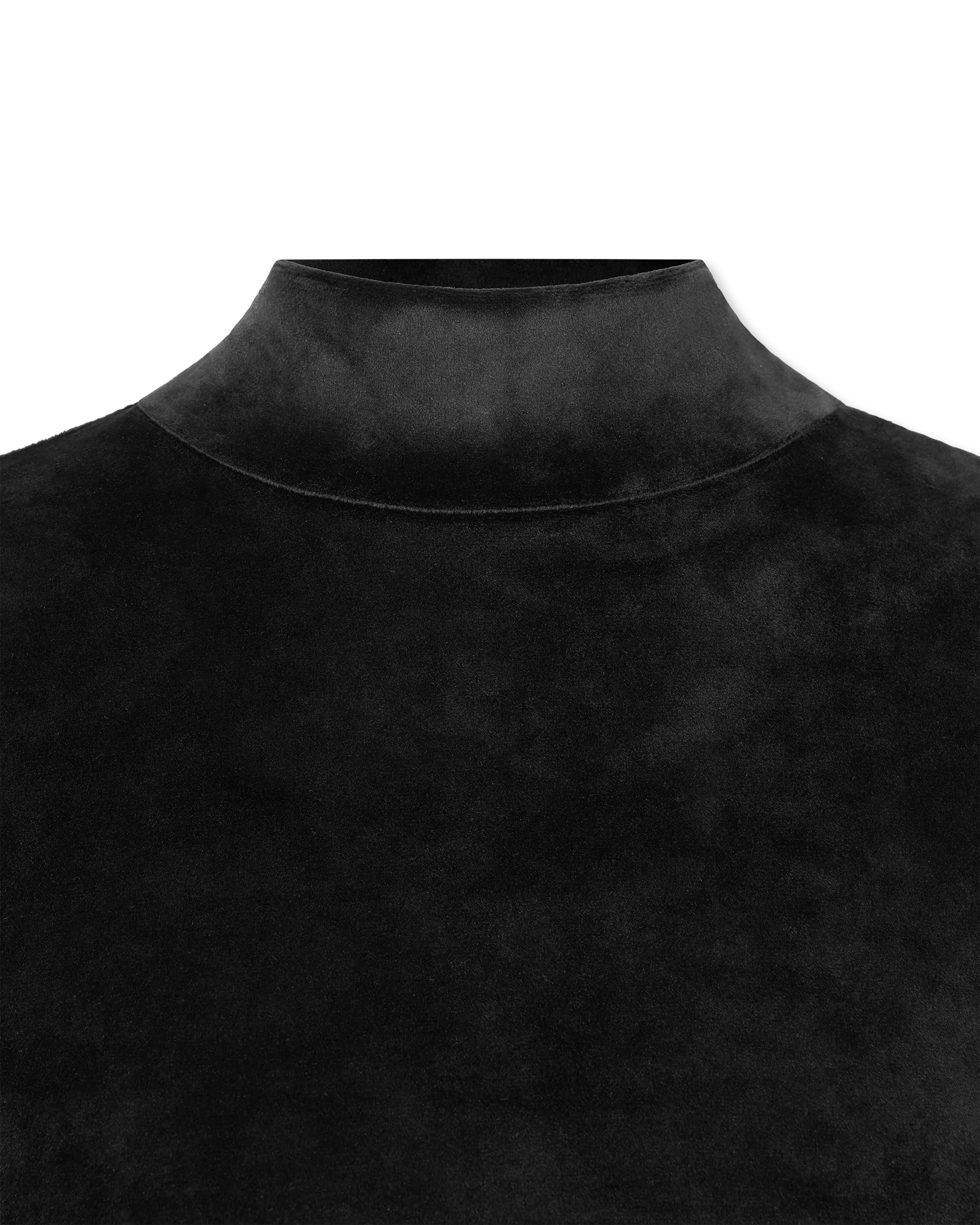 Velvet Choker Longsleeve Top - DIHSAN