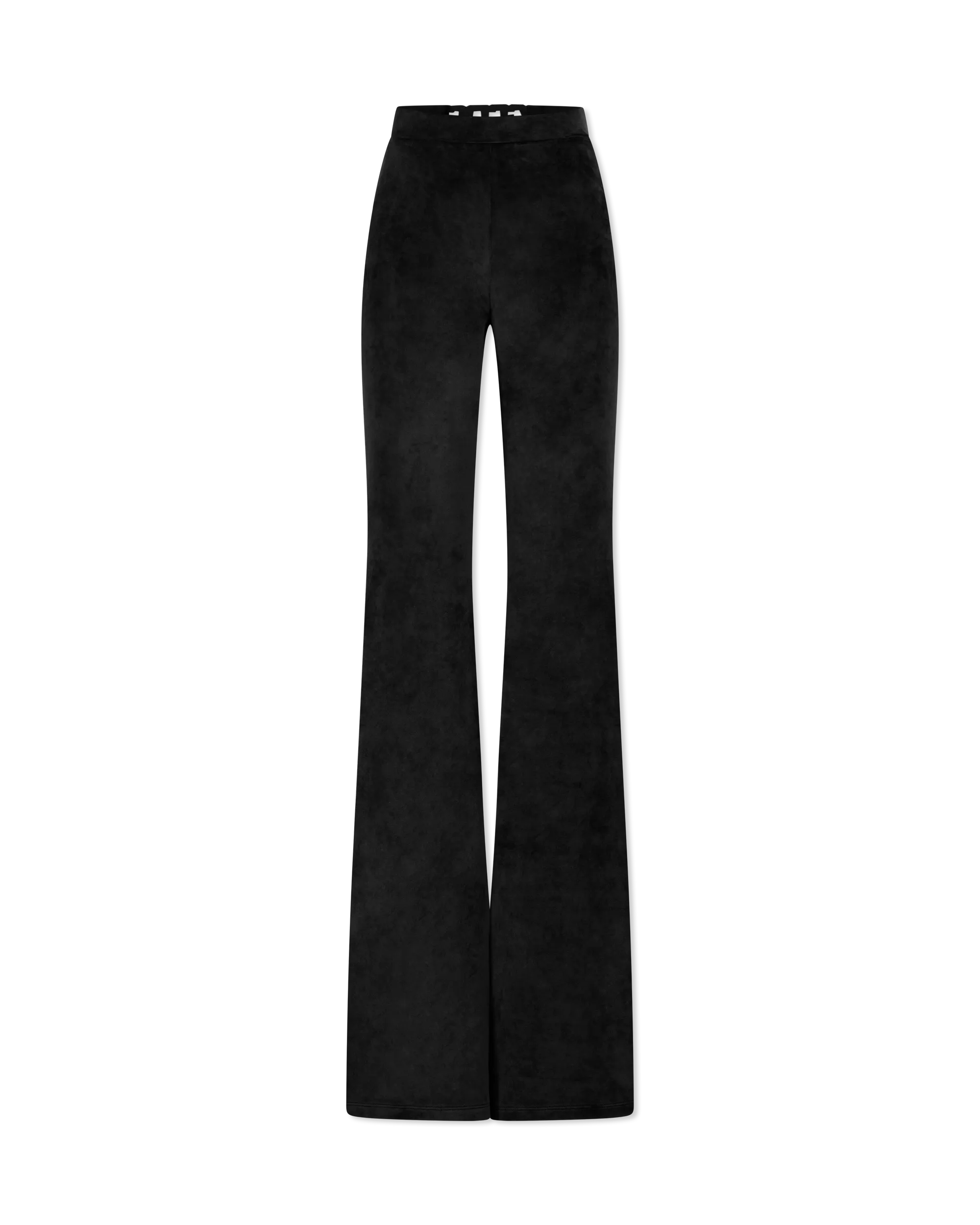 Velvet Choker Flare Trousers - DIHSAN