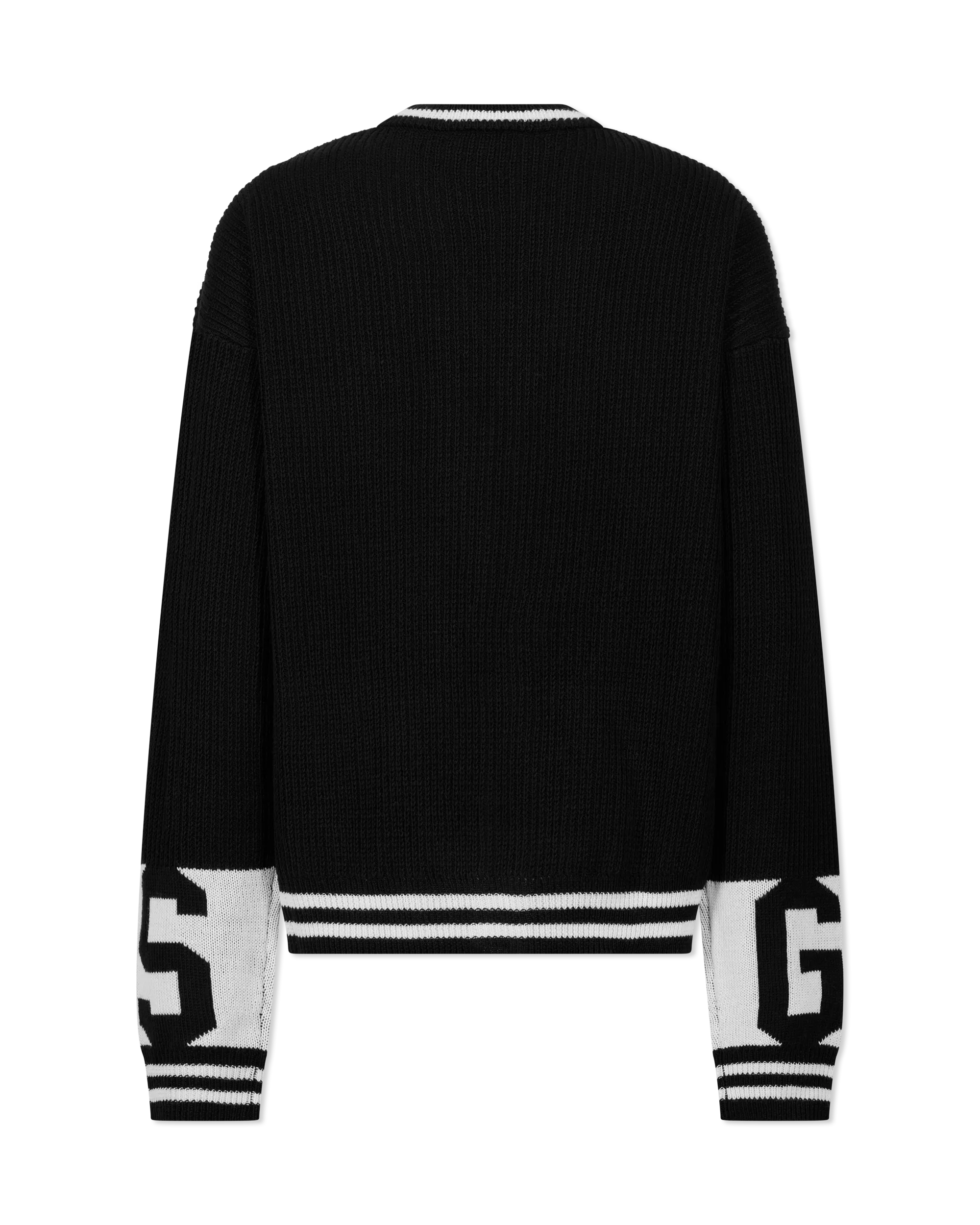 Low Brand Logo Cardigan - DIHSAN