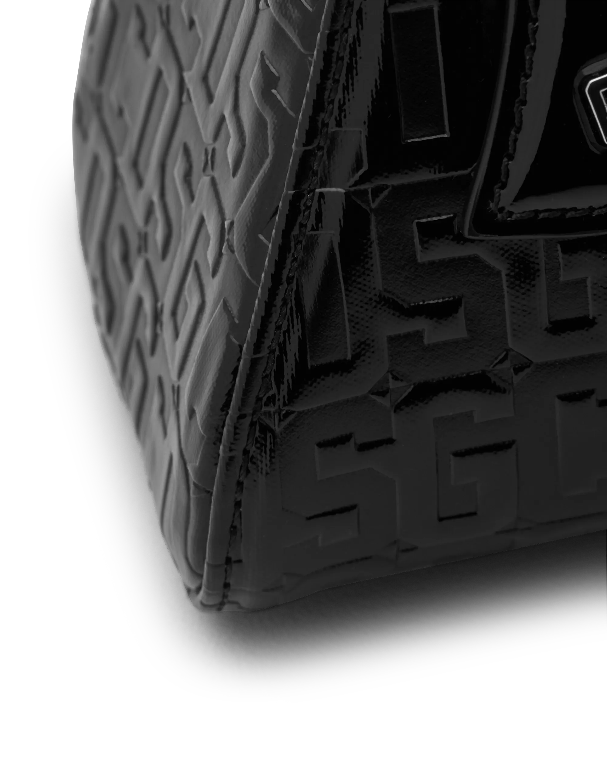 Comma Patent Monogram Baby Bag - DIHSAN