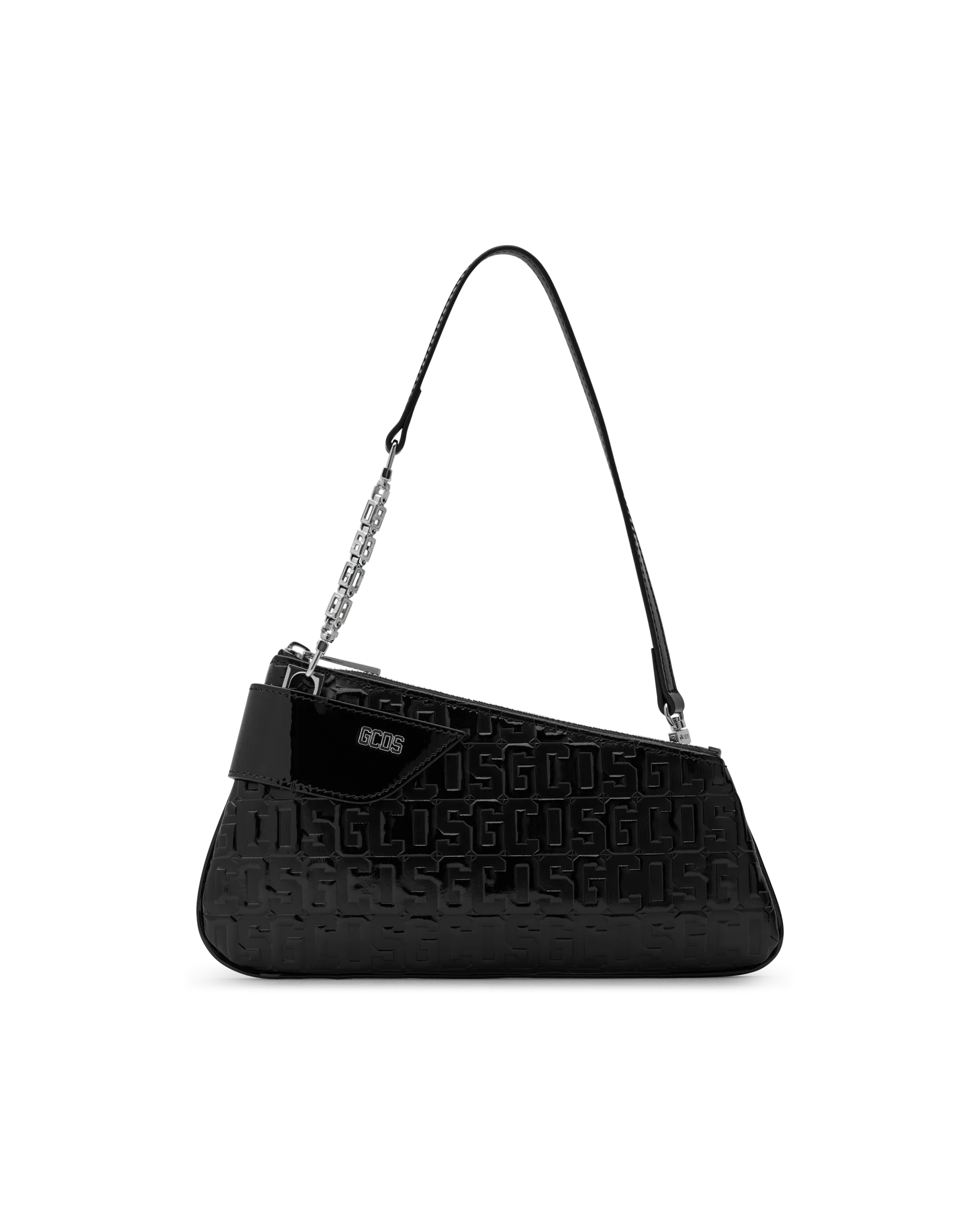 Comma Notte Patent Monogram Bag - DIHSAN