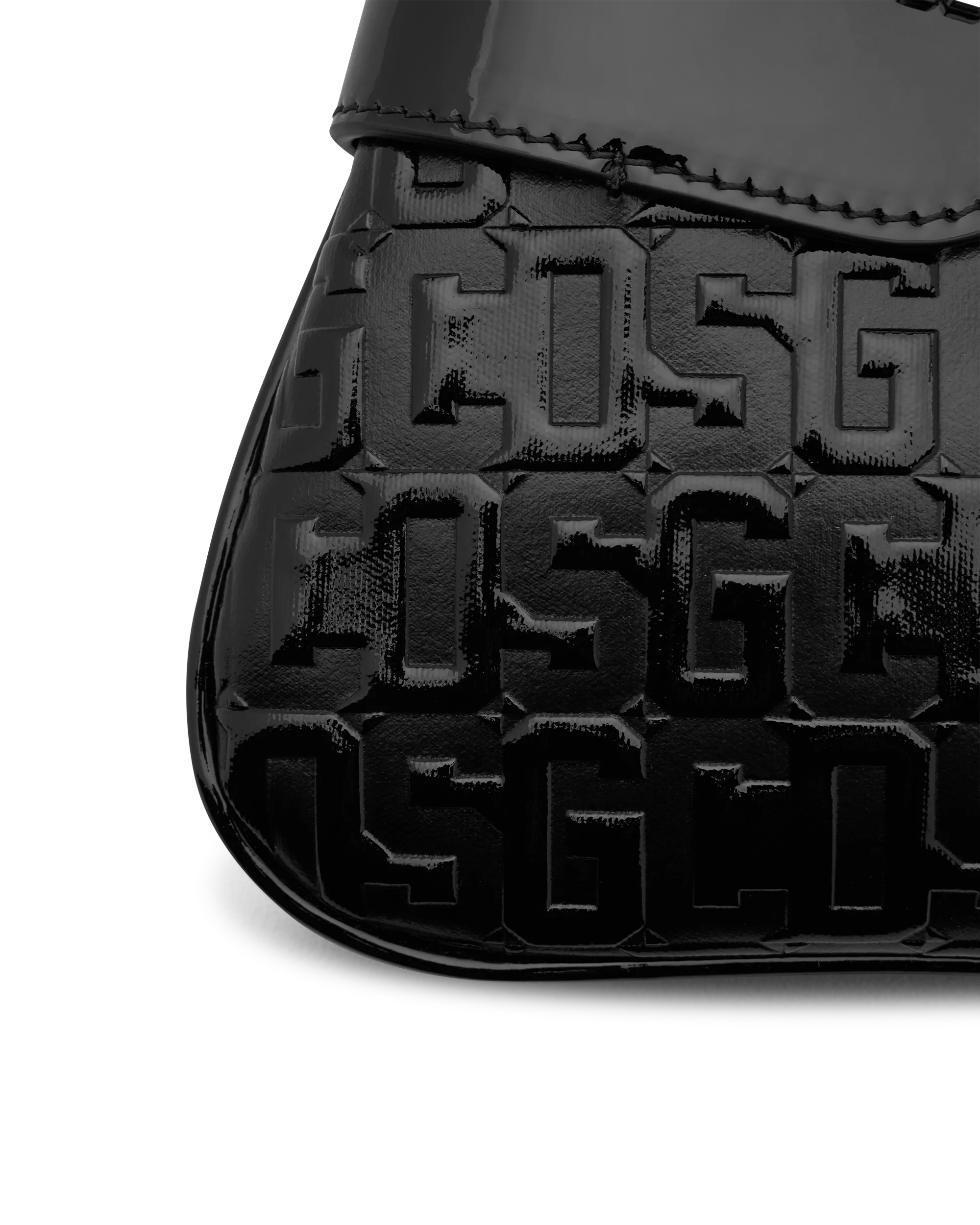 Comma Notte Patent Monogram Bag - DIHSAN