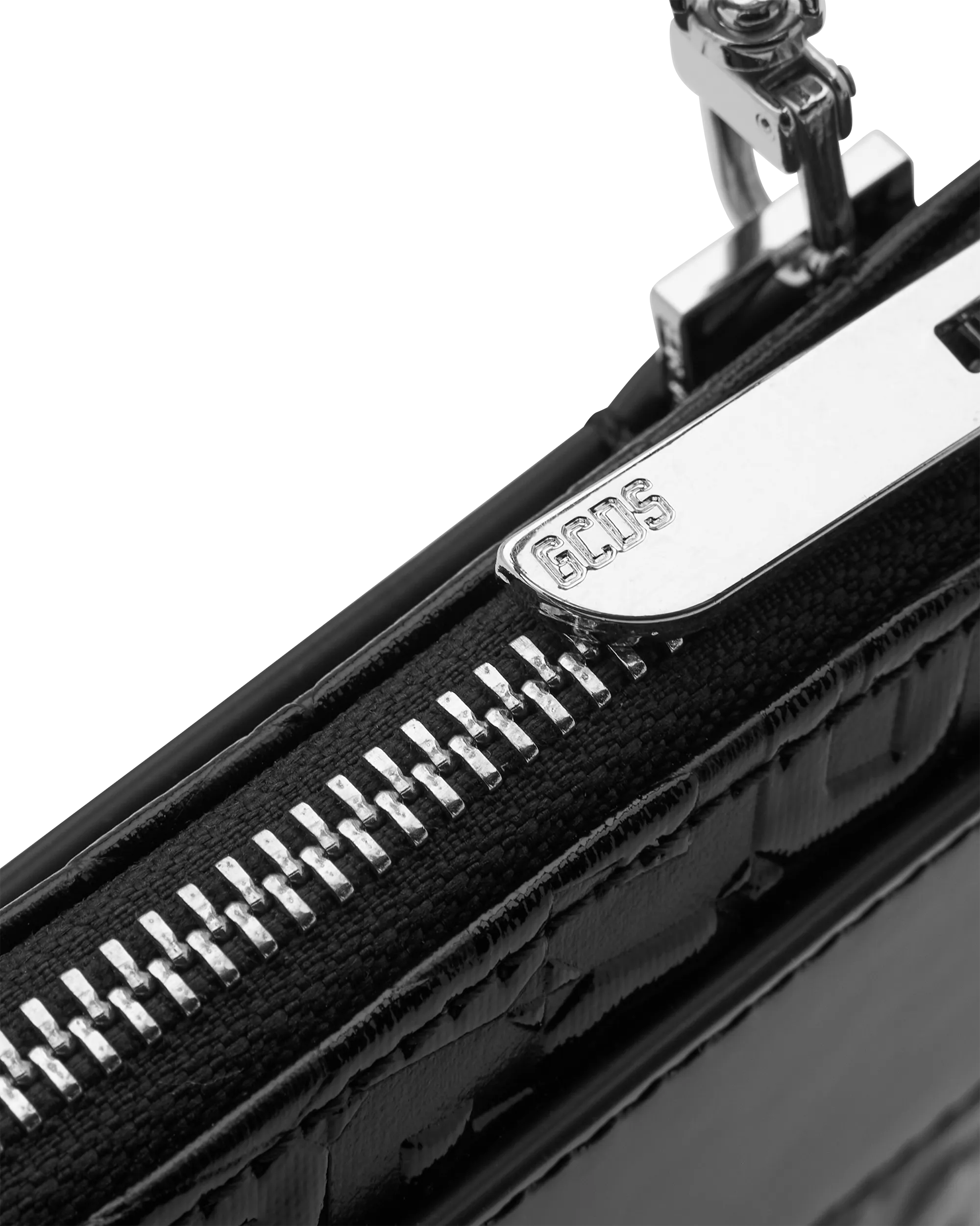 Comma Notte Patent Monogram Bag - DIHSAN