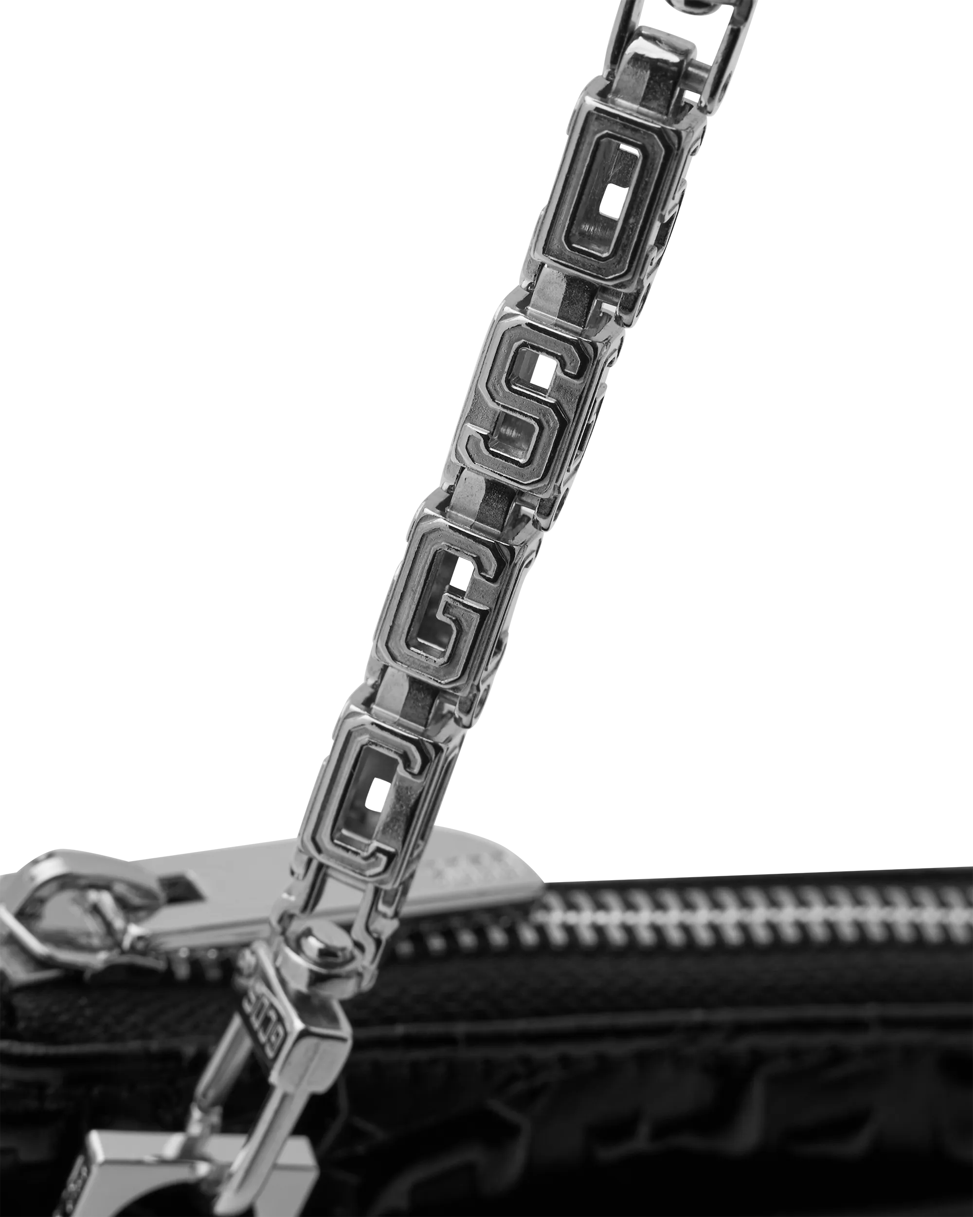 Comma Notte Patent Monogram Bag - DIHSAN