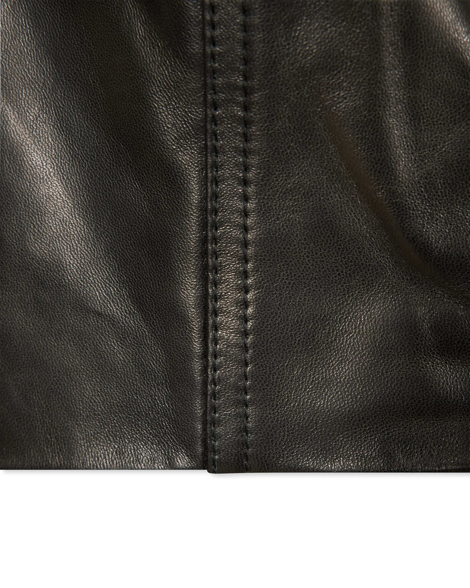 Winni Cropped Leather Jacket - DIHSAN