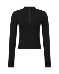 Marian Seamless Mock Neck Top - DIHSAN