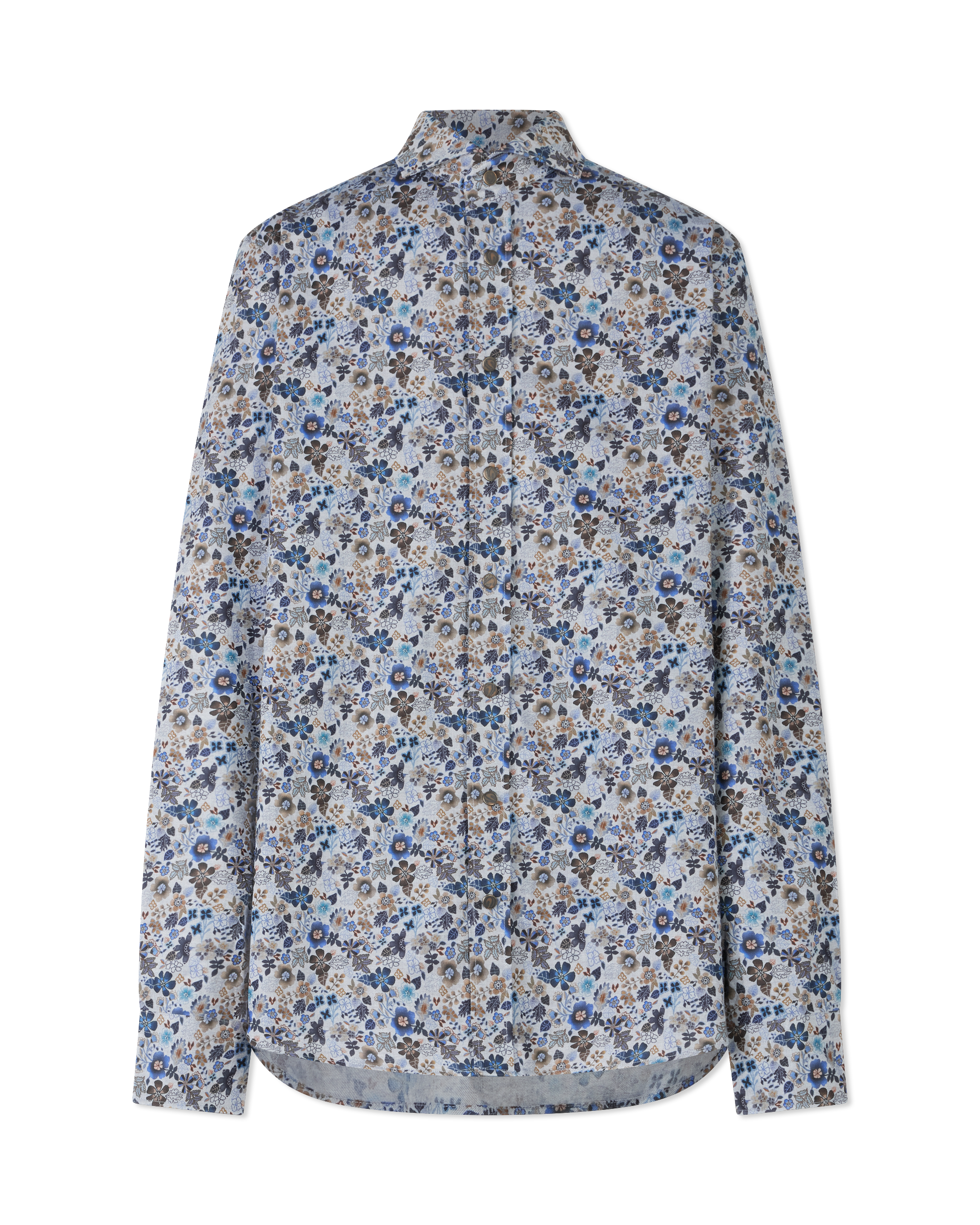 Floral Printed Twill Shirt