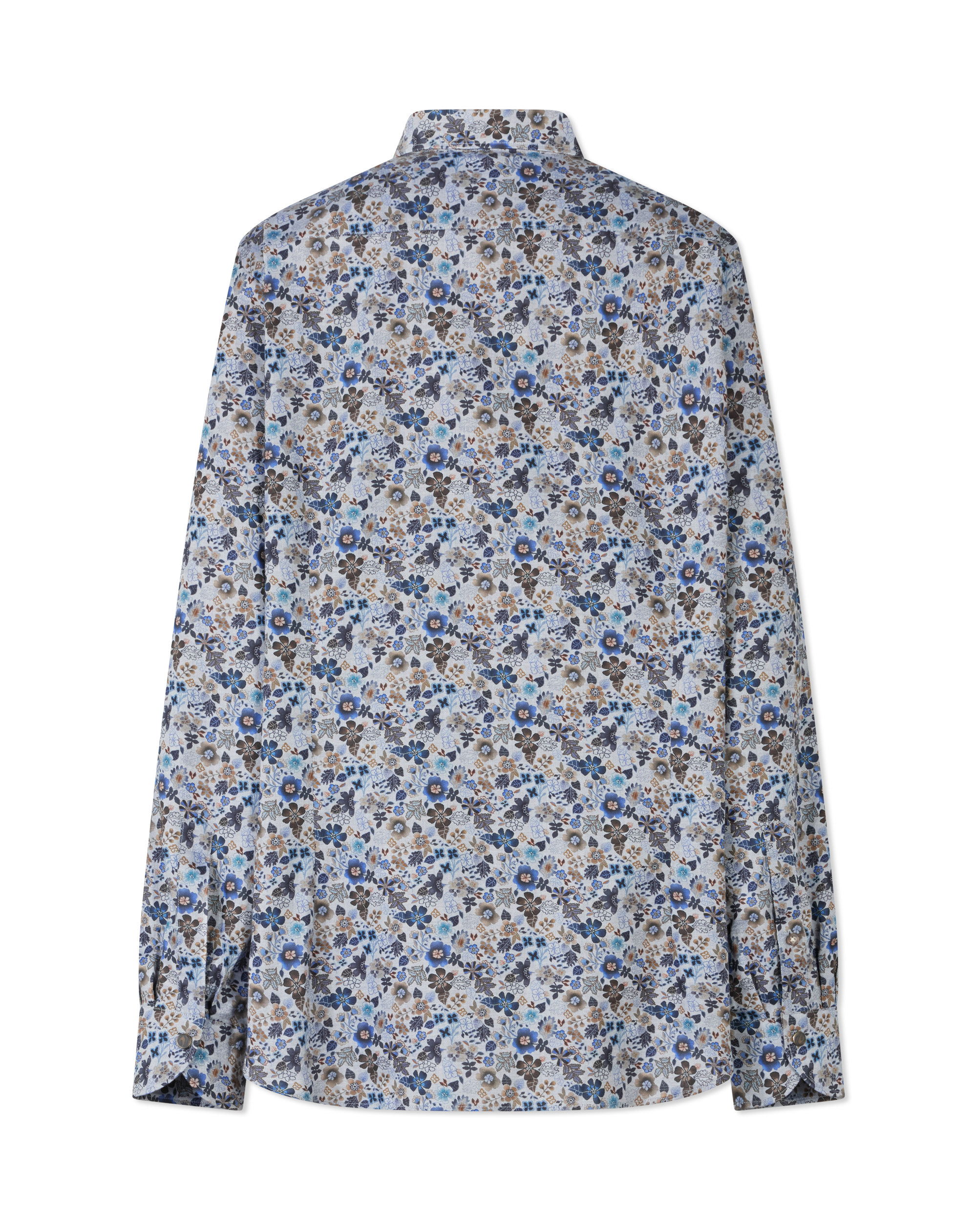 Floral Printed Twill Shirt