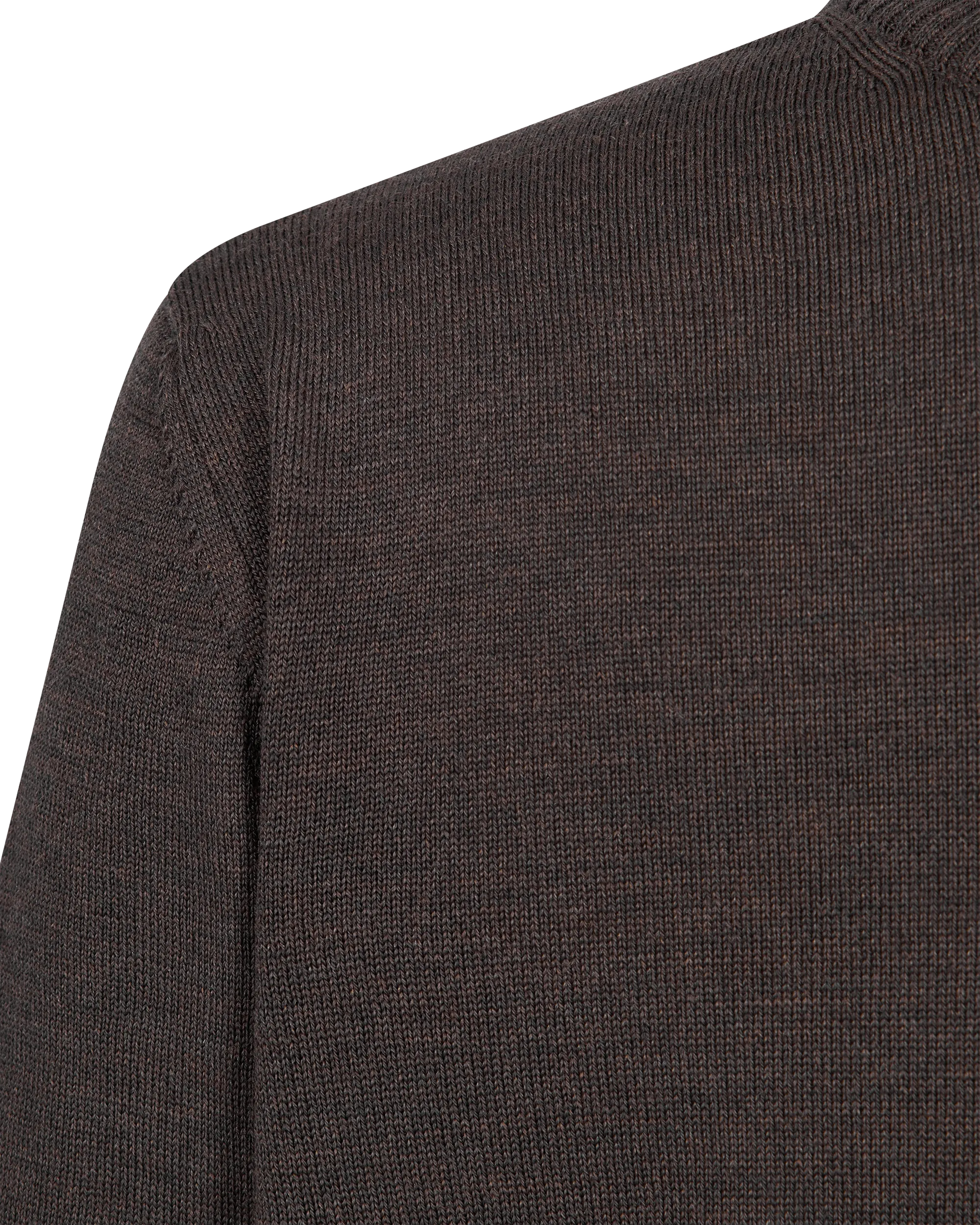 Light Gauge High Neck Quarter-Zip Sweater - DIHSAN