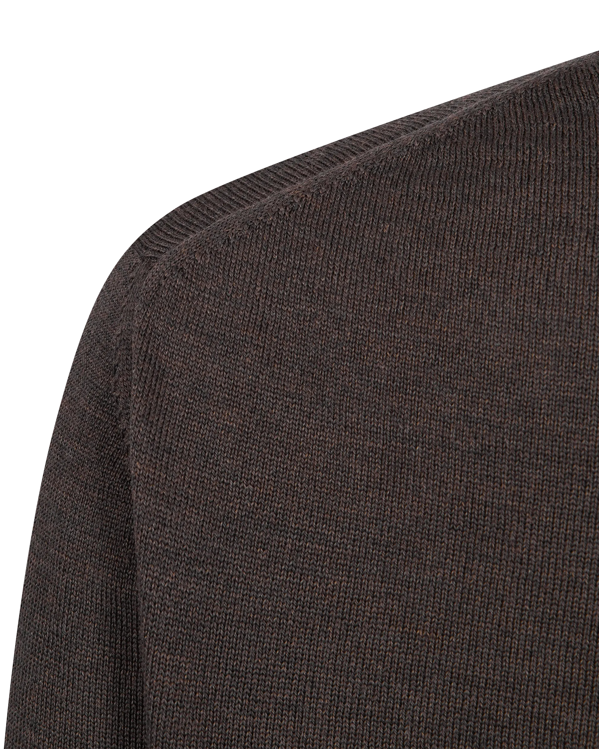 Light Gauge High Neck Quarter-Zip Sweater - DIHSAN