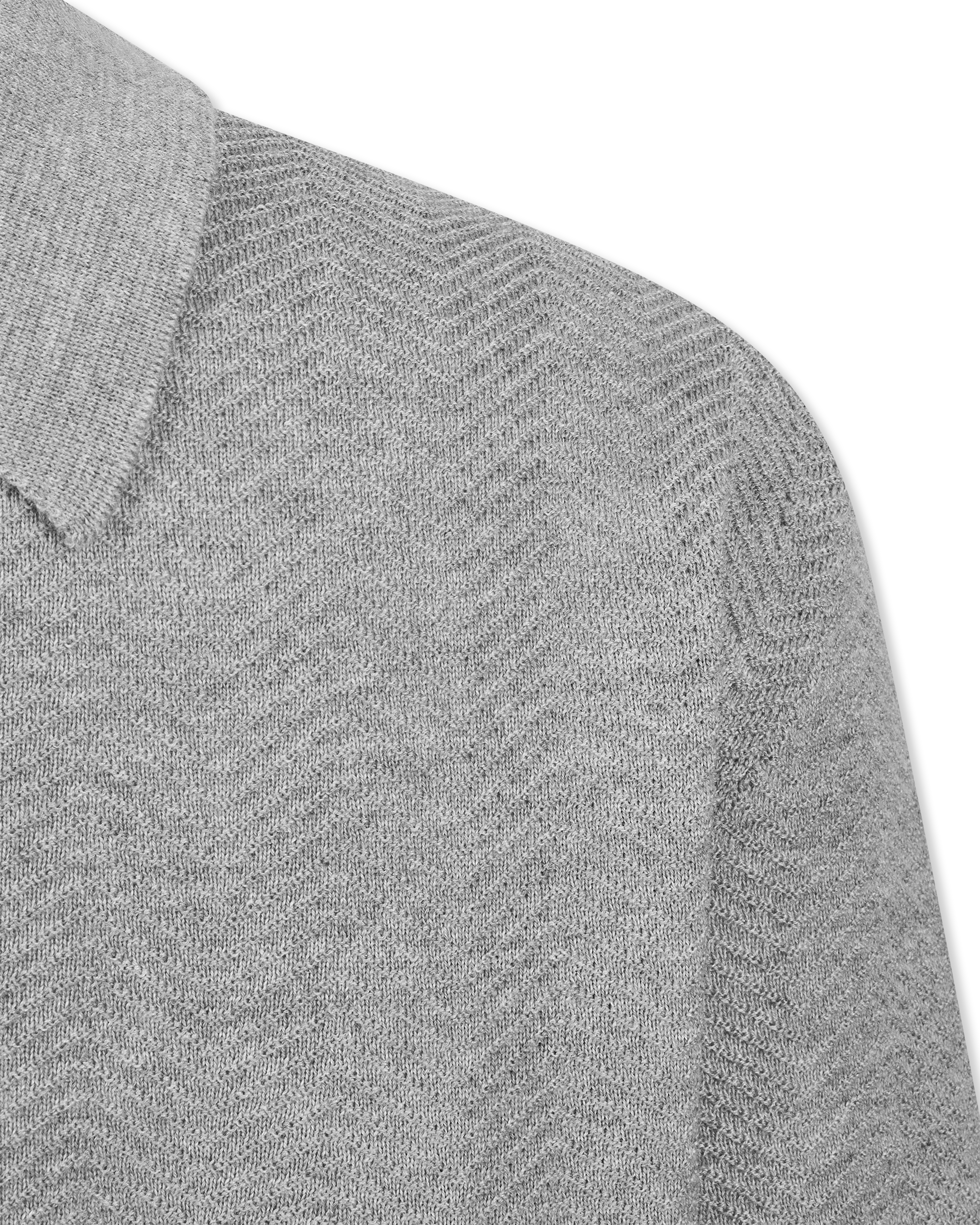 Light Gauge Structured L/S Polo - DIHSAN