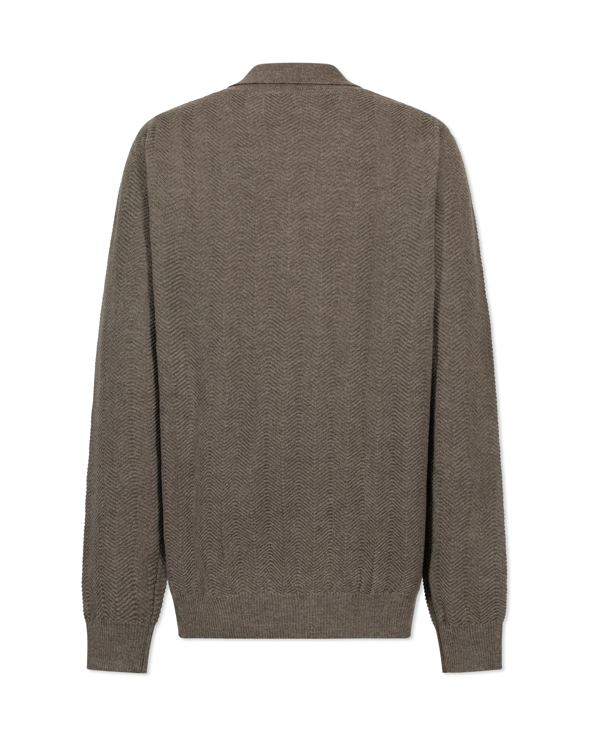 Light Gauge Structured L/S Polo - DIHSAN
