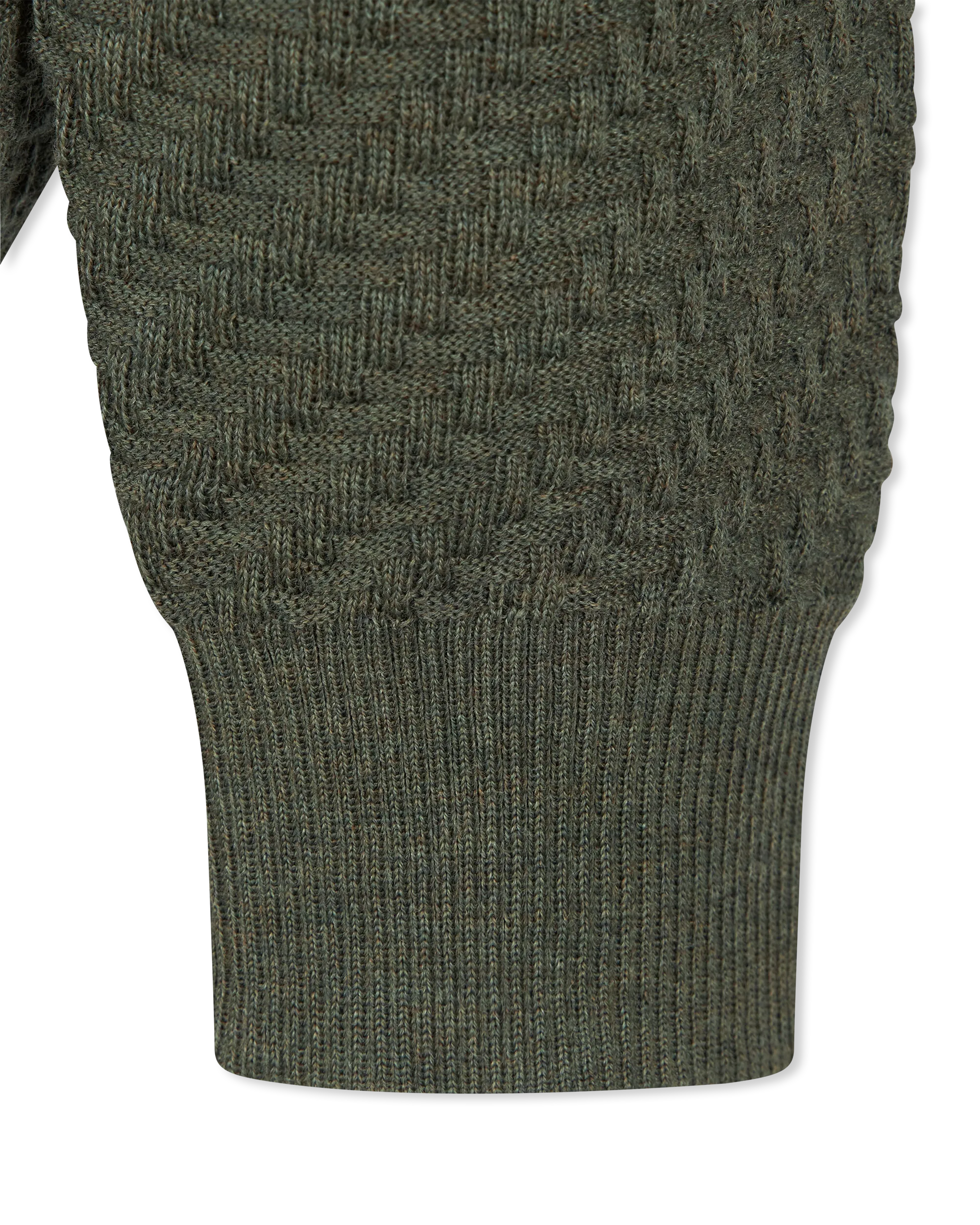 Light Gauge Structured Zipped Cardigan - DIHSAN