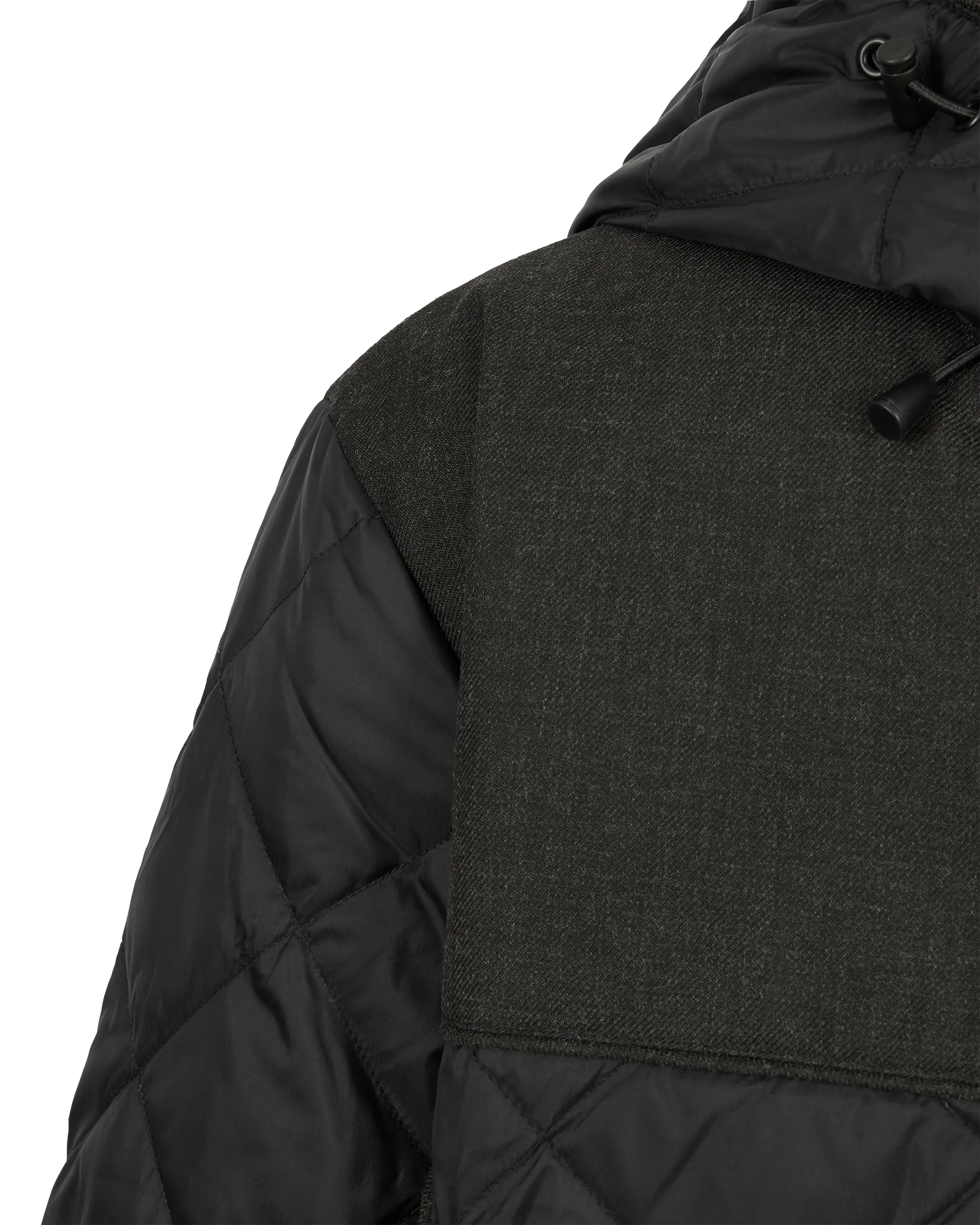 Elroy Quilted Hooded Jacket - DIHSAN