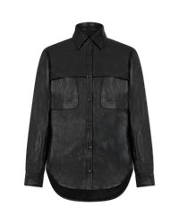 DL1961 Ines Leather Shirt