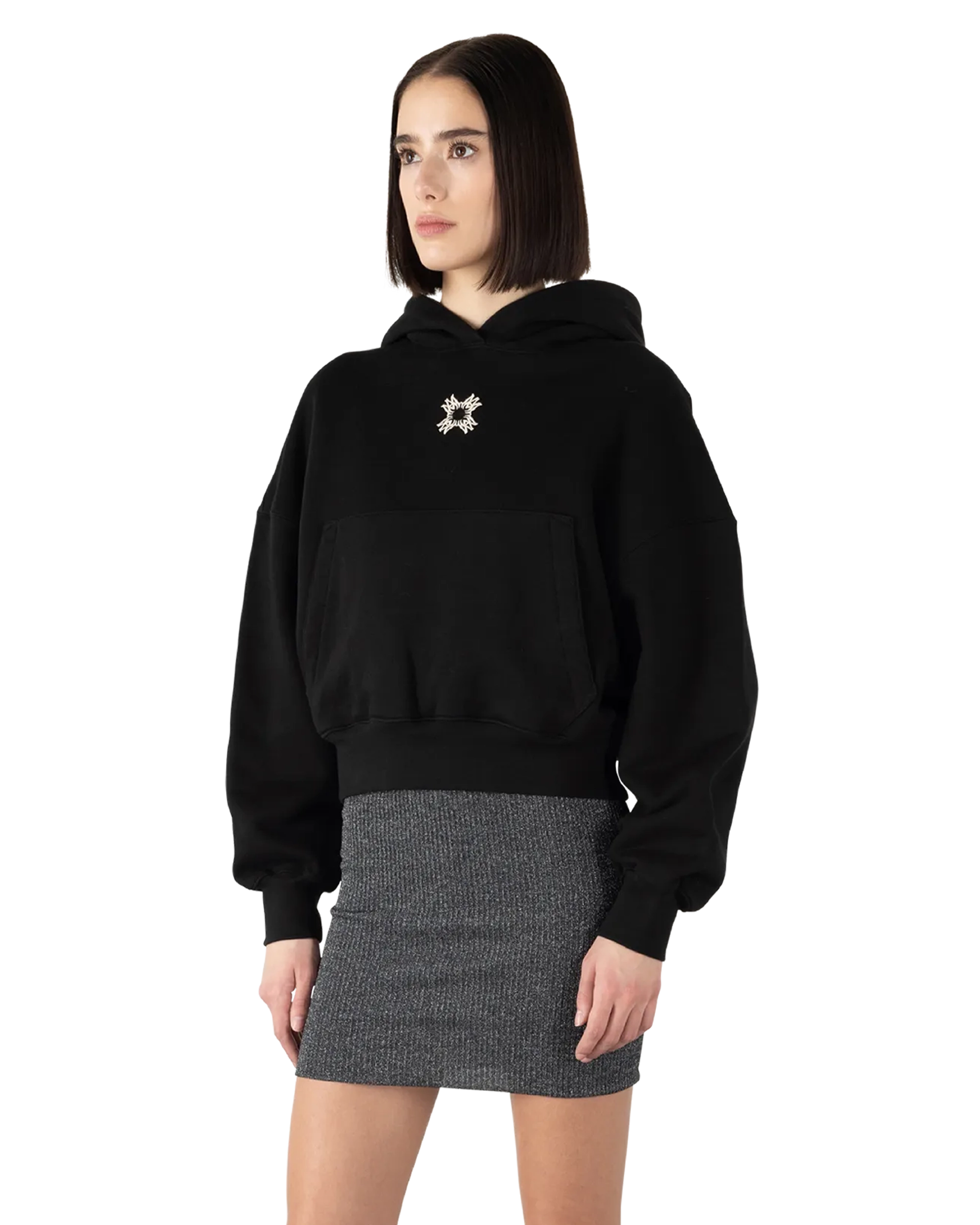 MA Quad Cropped Hoodie