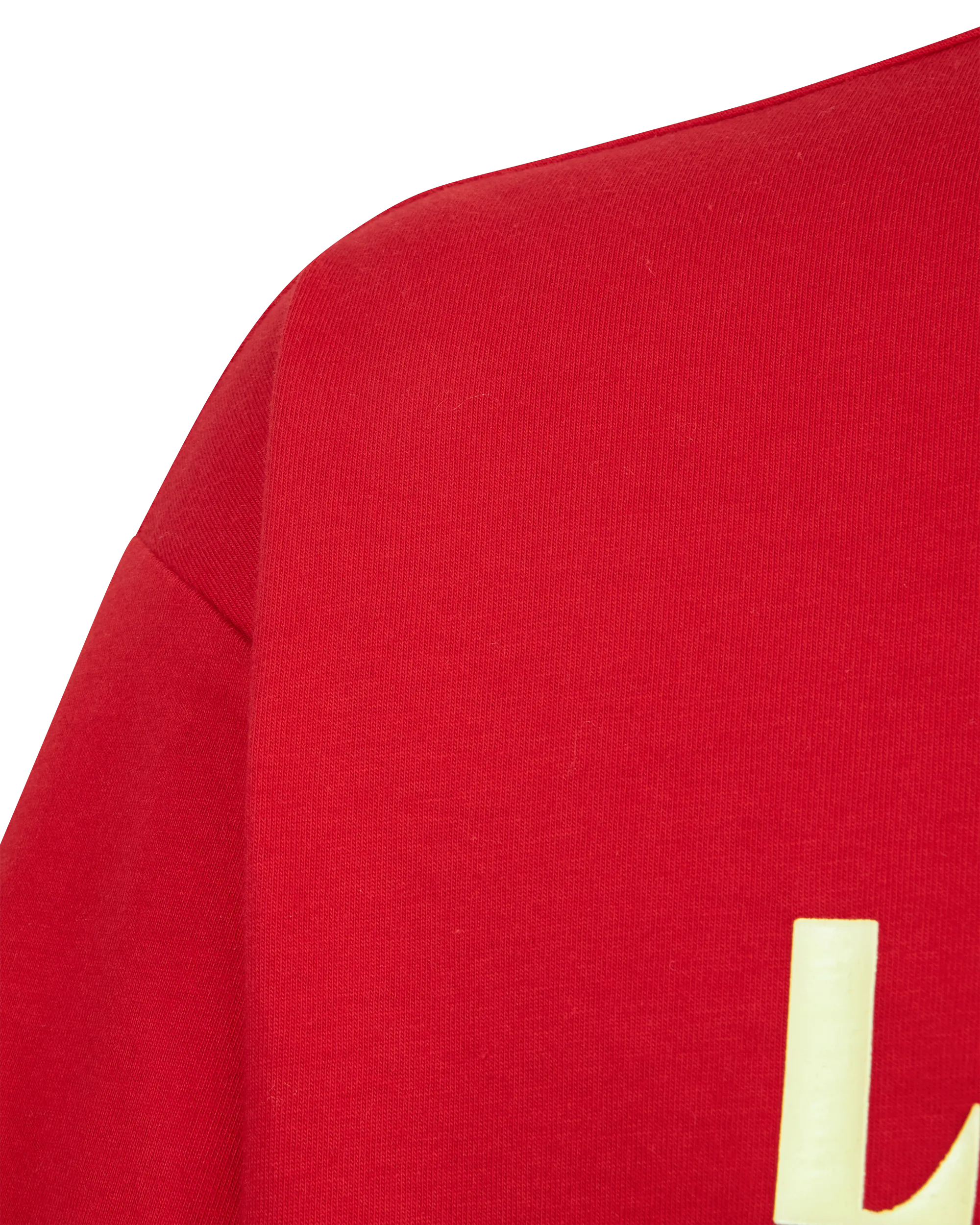 Cropped T-Shirt With Balmain Strawberry Print - DIHSAN