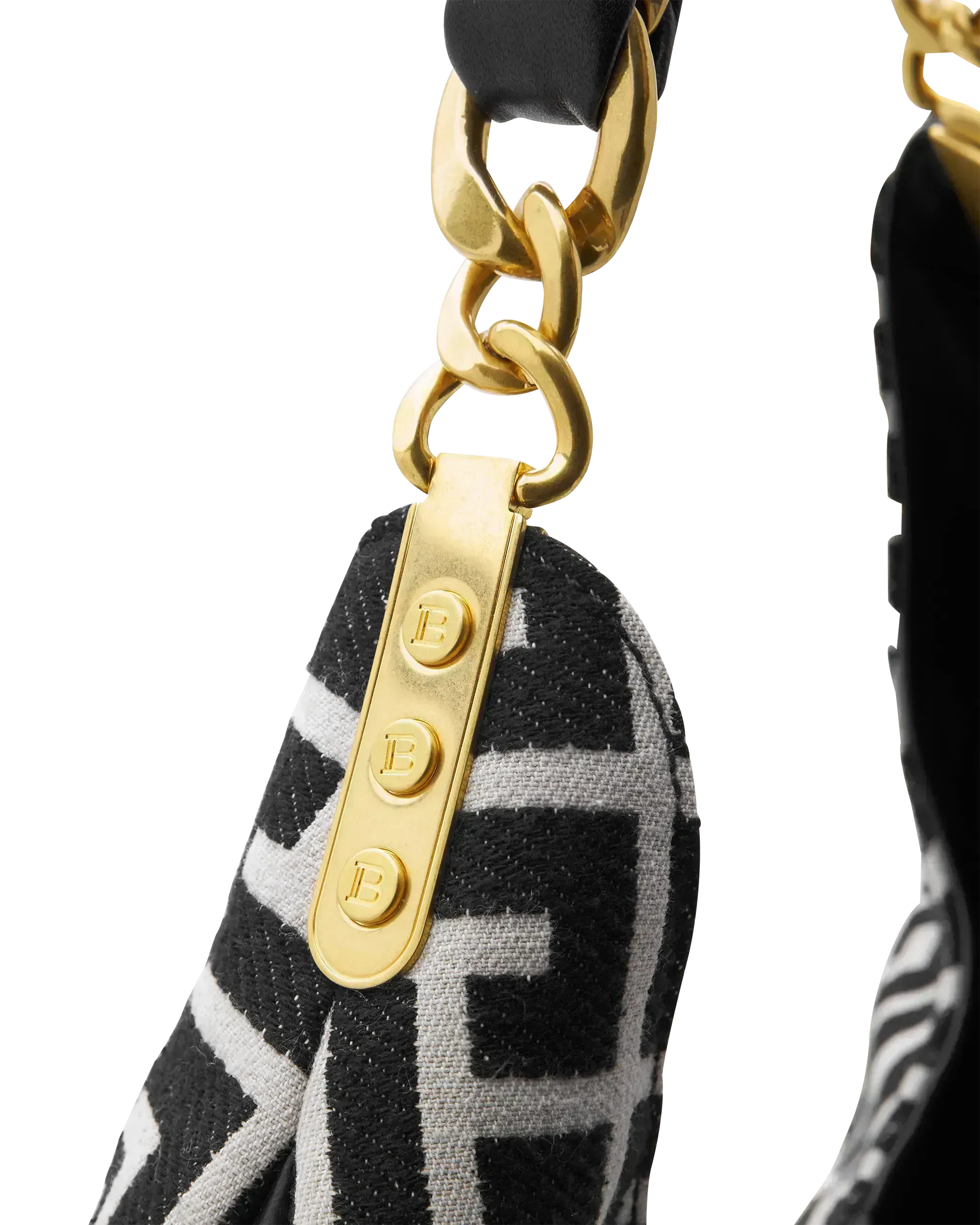 1945 Soft Hobo Large Jacquard Labyrinth Monogram Bag - DIHSAN