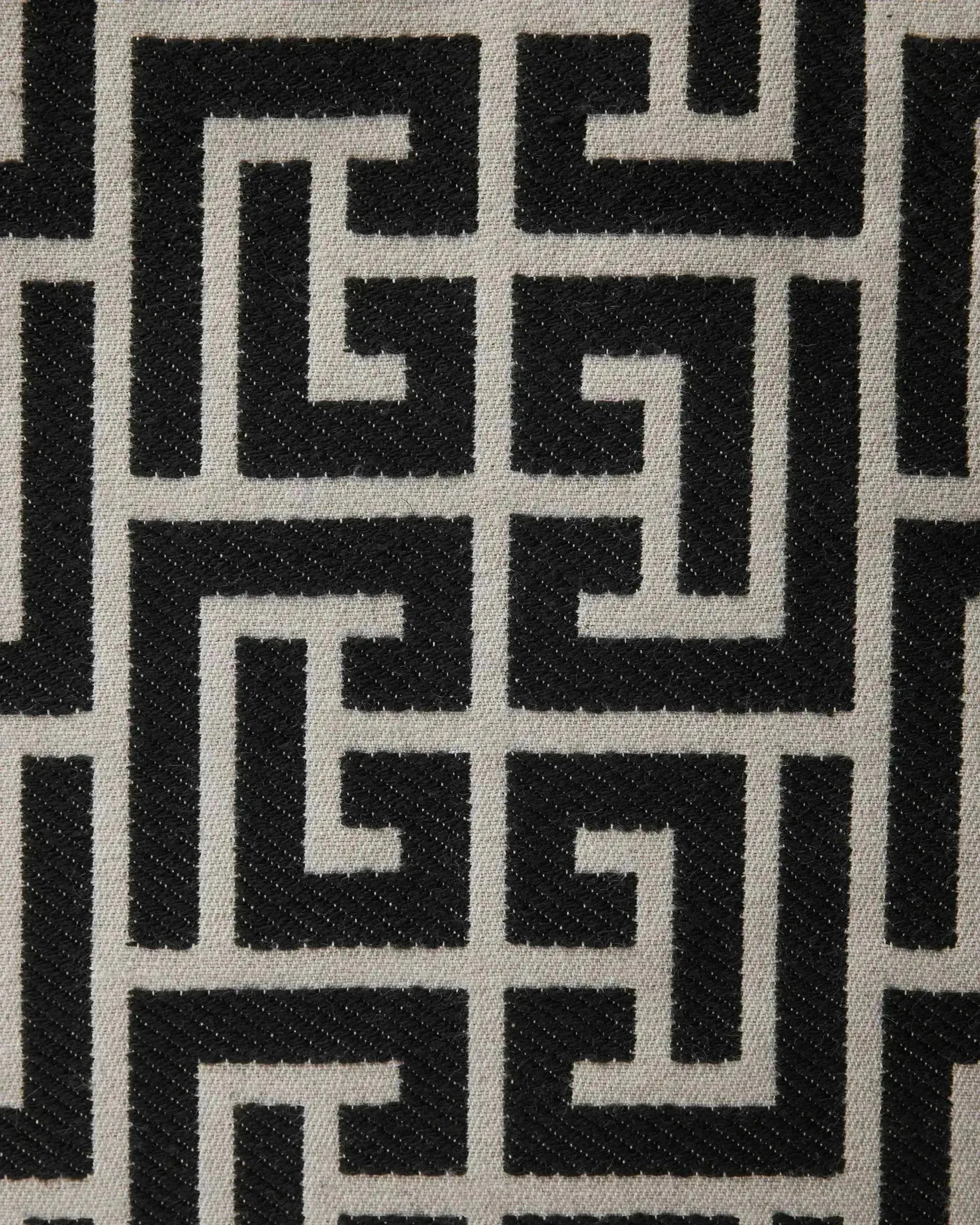 1945 Soft Hobo Large Jacquard Labyrinth Monogram Bag - DIHSAN