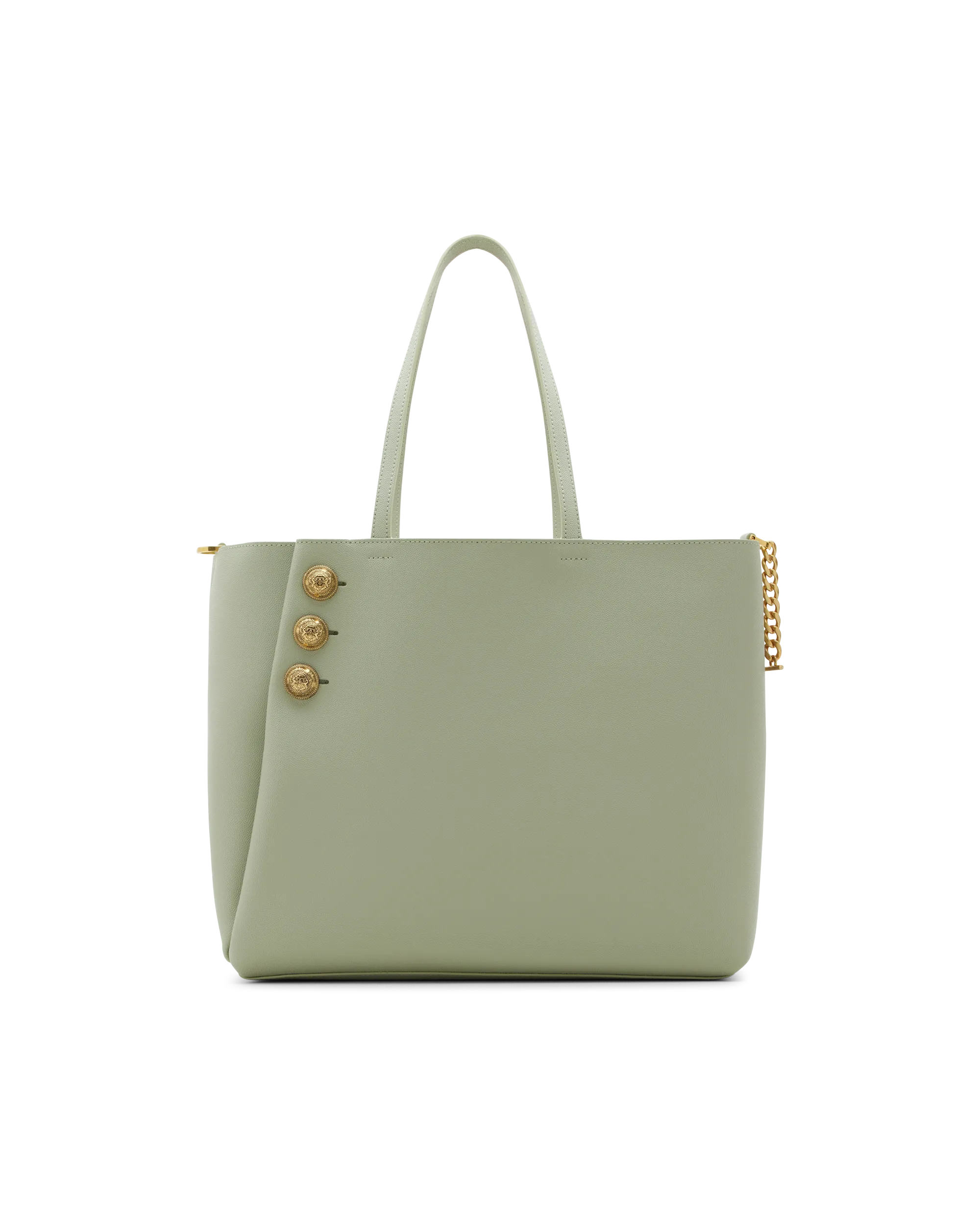Emblème Grained Calfskin Tote Bag - DIHSAN