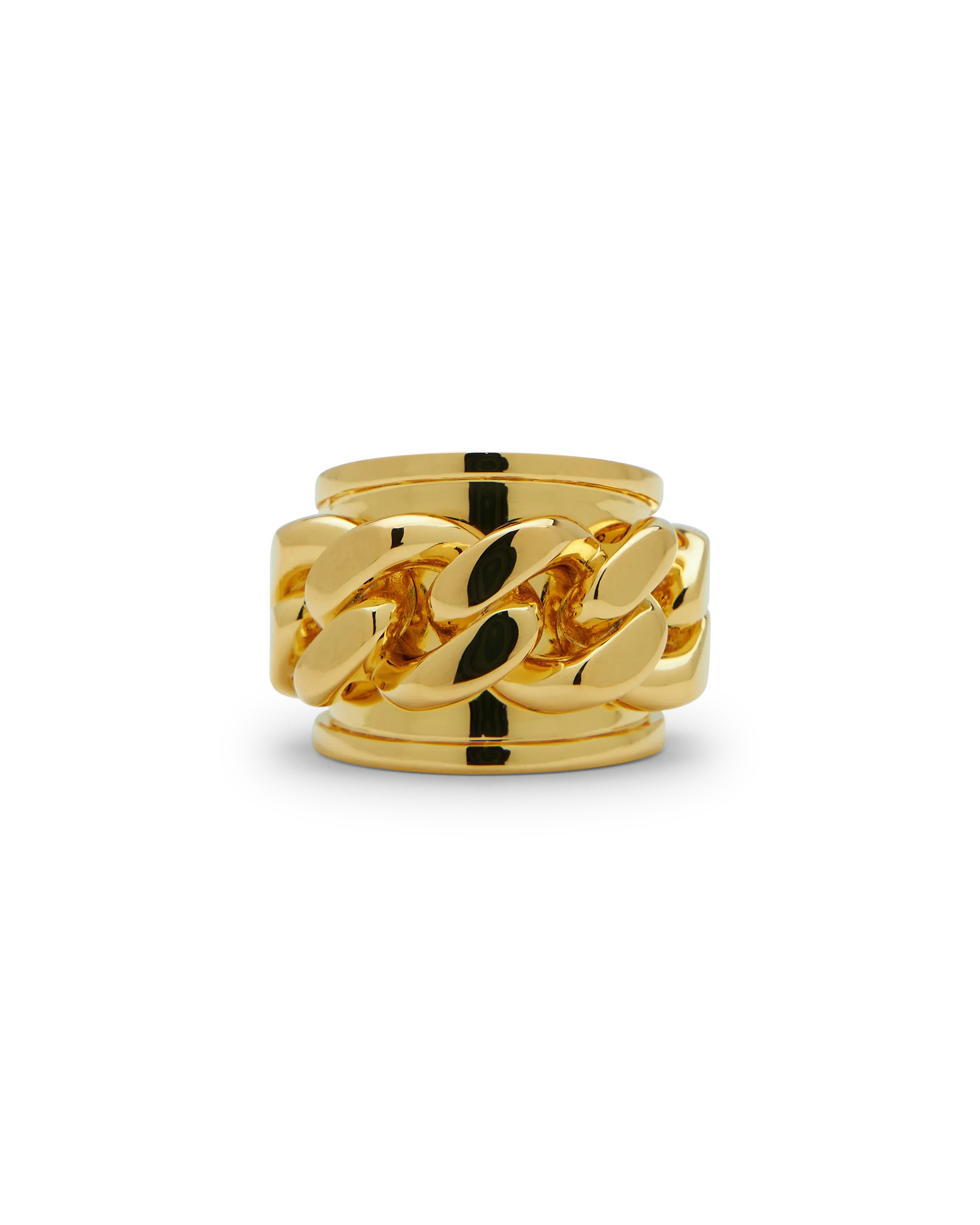 Brass Chain Ring - DIHSAN