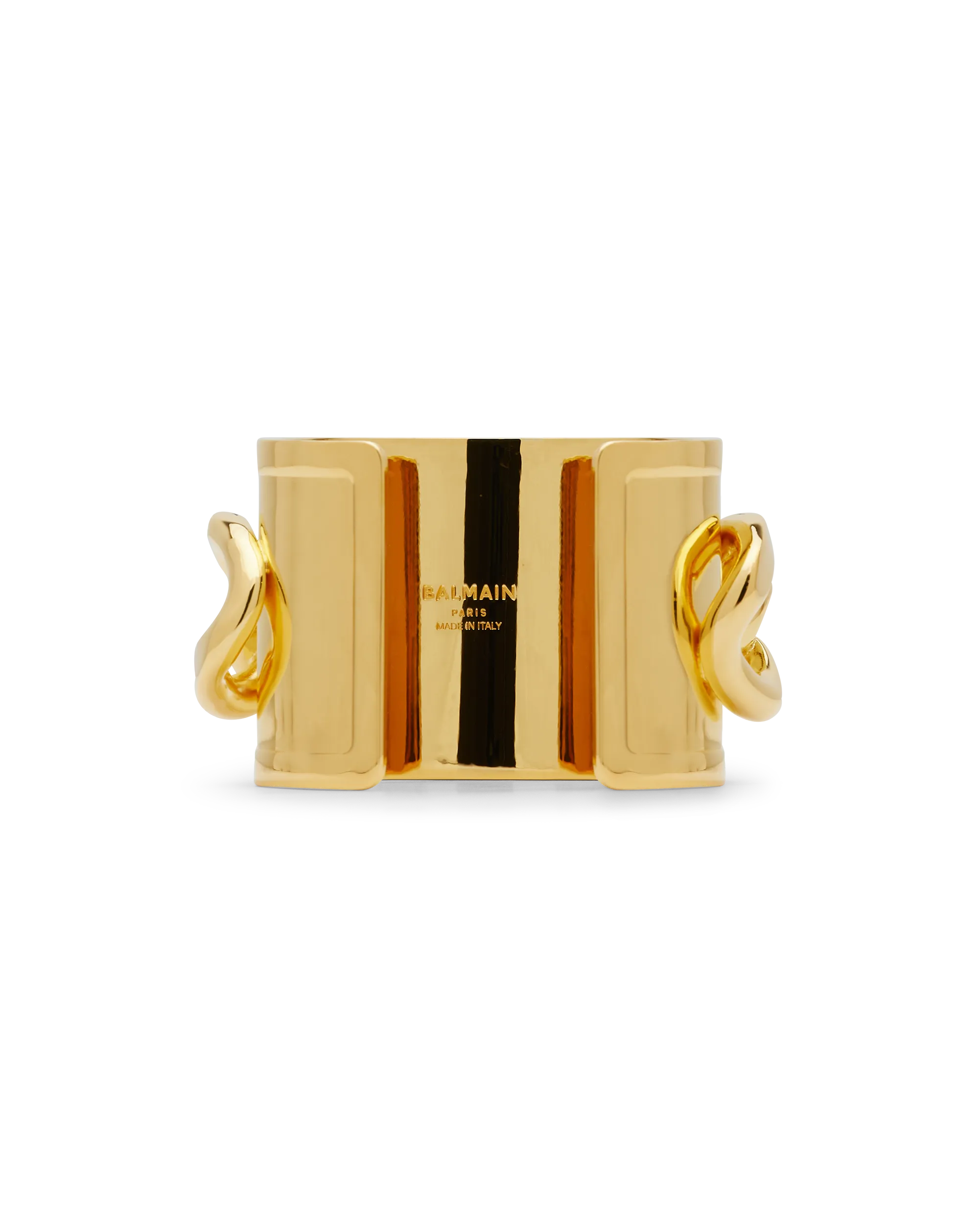 Brass Chain Cuff Bracelet - DIHSAN