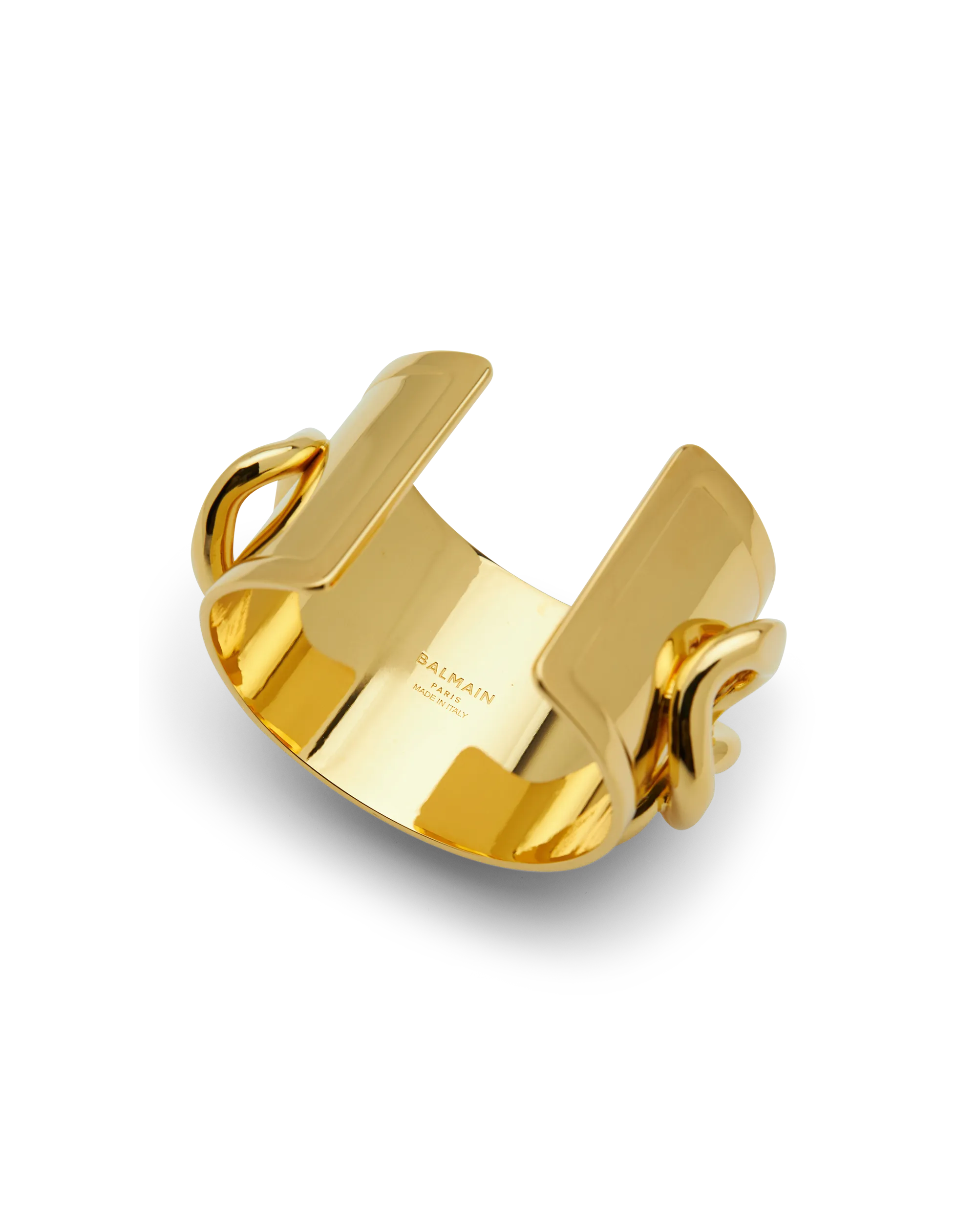 Brass Chain Cuff Bracelet - DIHSAN