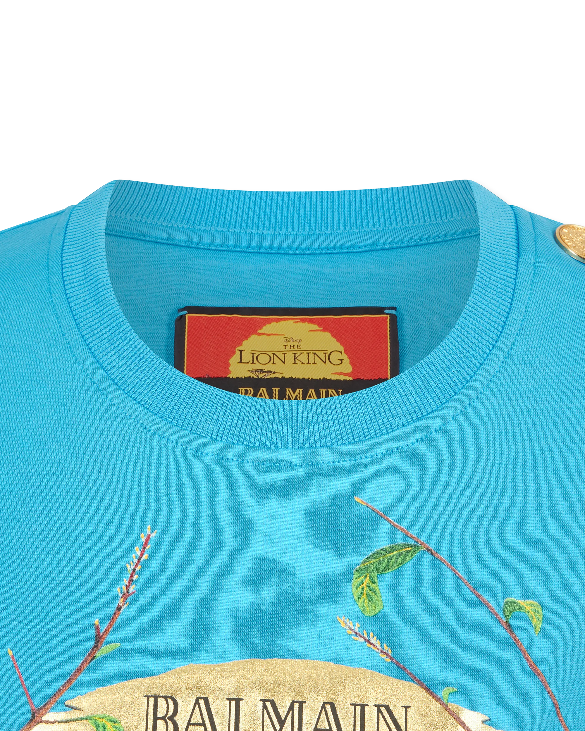 The Lion King Cassius Khumalo Printed Cropped T-Shirt - DIHSAN