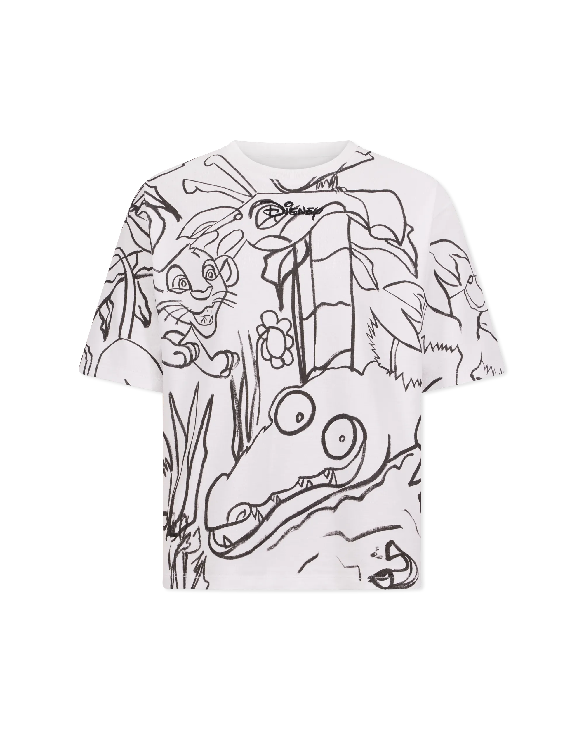 The Lion King Enfant Précoce Printed T-Shirt - DIHSAN