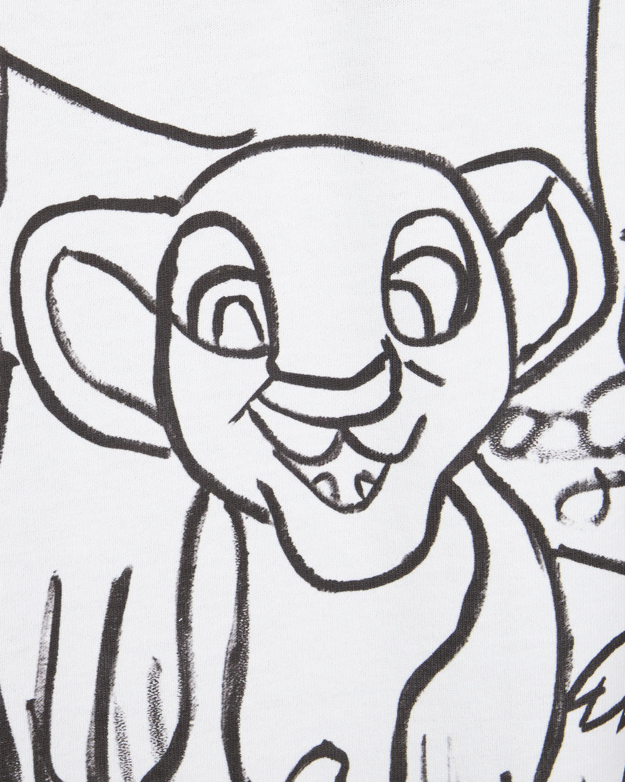 The Lion King Enfant Précoce Printed T-Shirt - DIHSAN