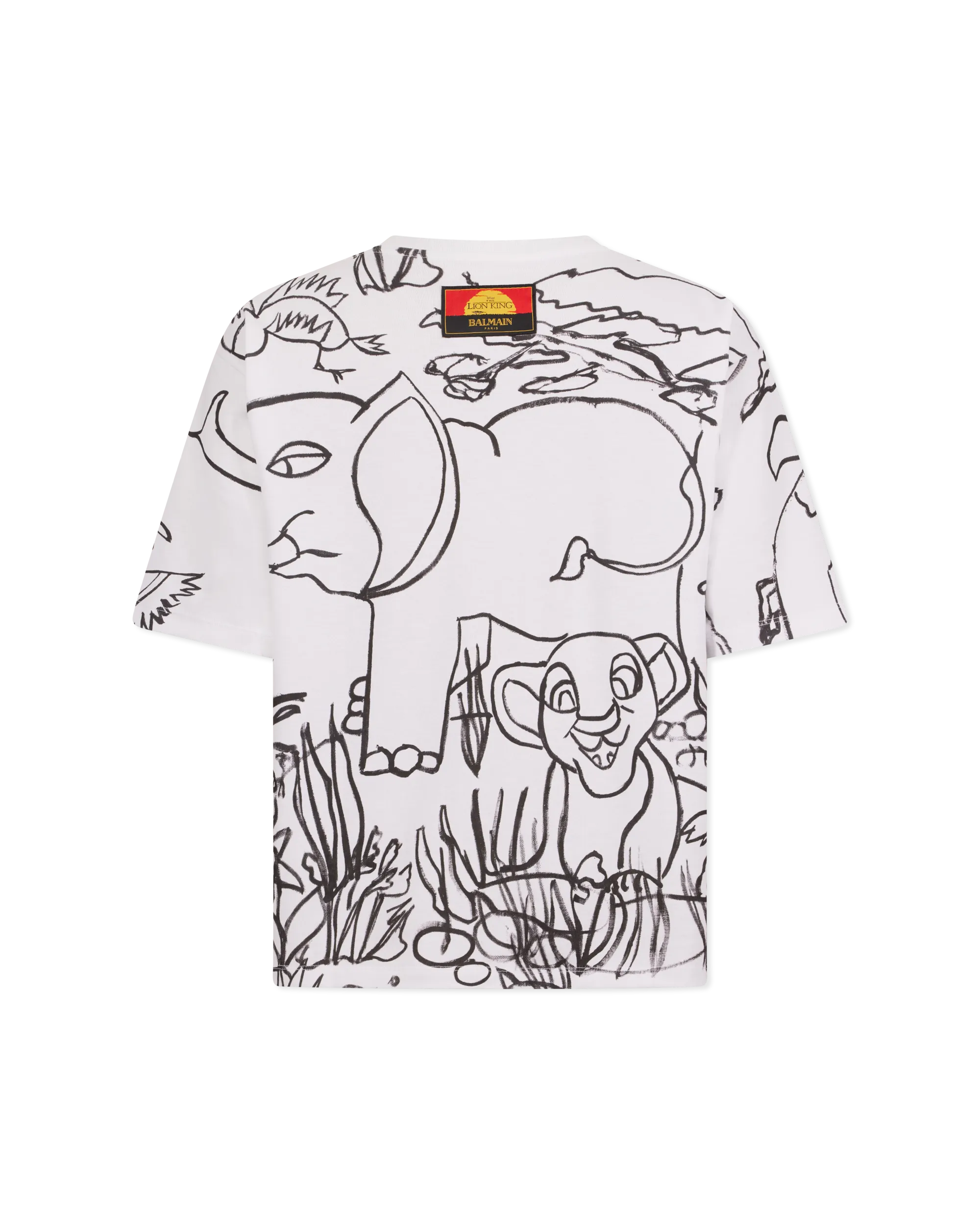 The Lion King Enfant Précoce Printed T-Shirt - DIHSAN