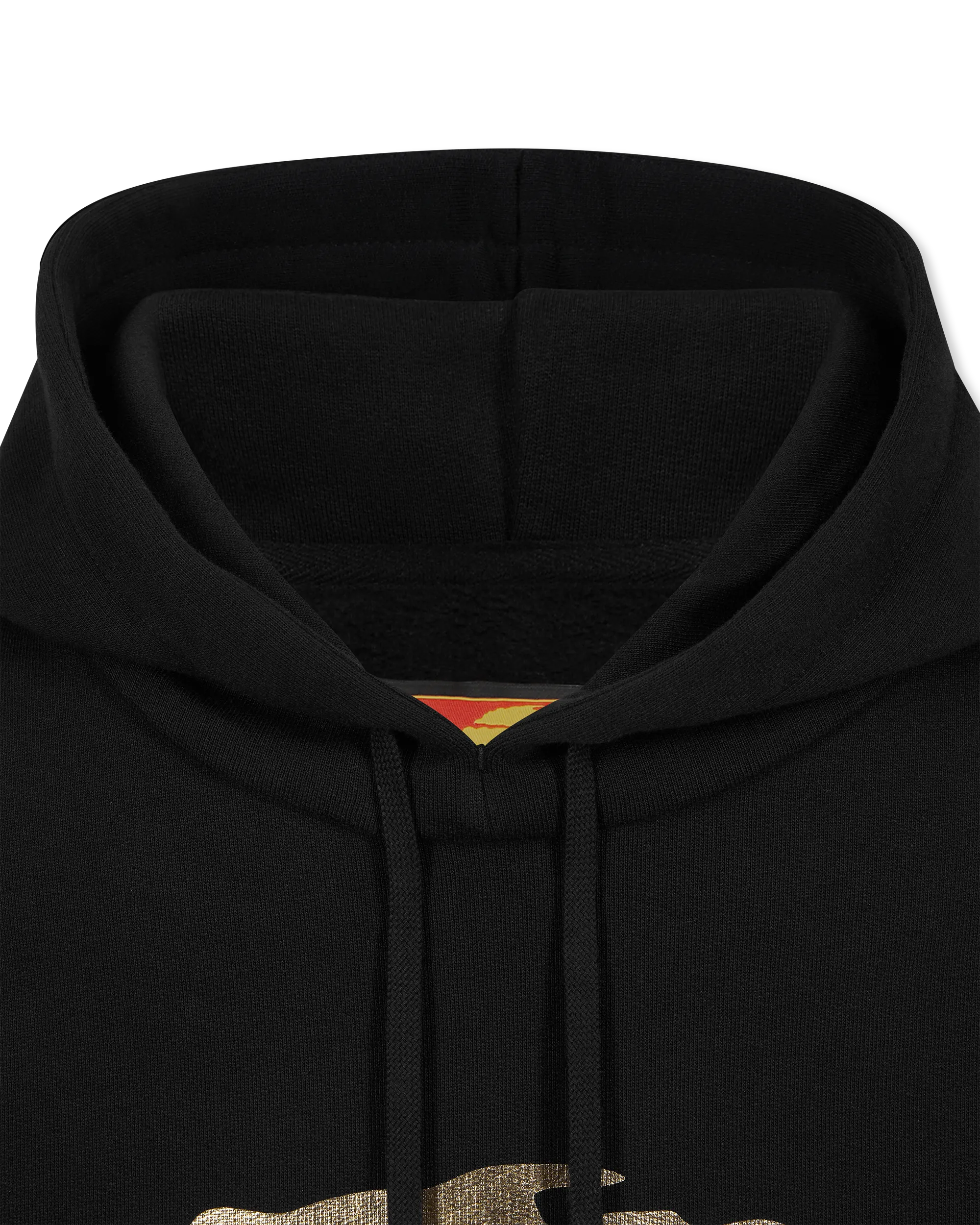 Black Cotton The Lion King Sunset Hoodie by Balmain | DIHSAN