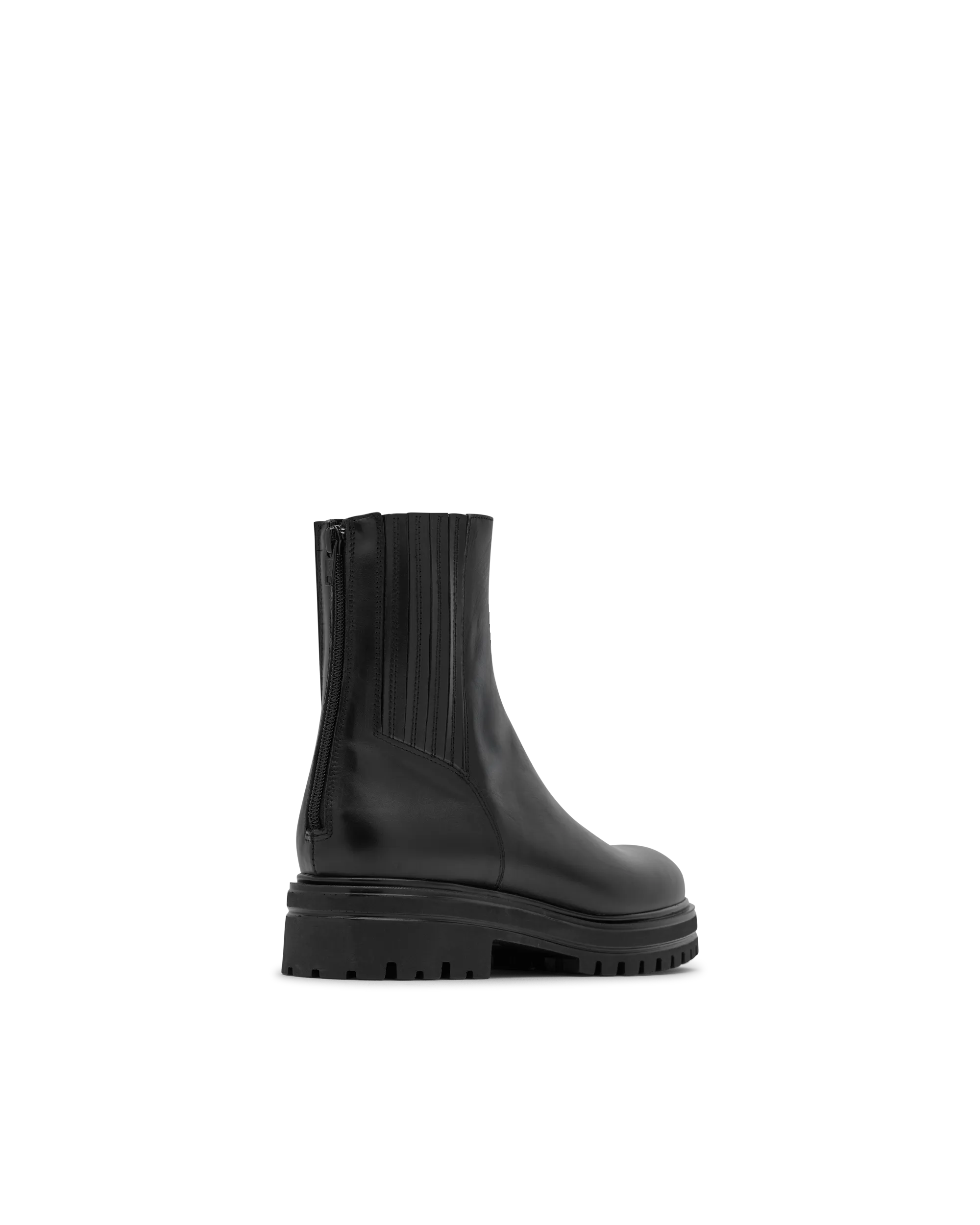 Tayler Leather Bootie - DIHSAN