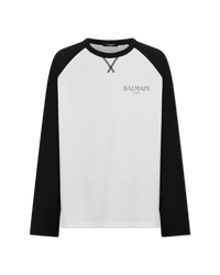 Balmain Kiss Printed Long-Sleeve T-Shirt - DIHSAN