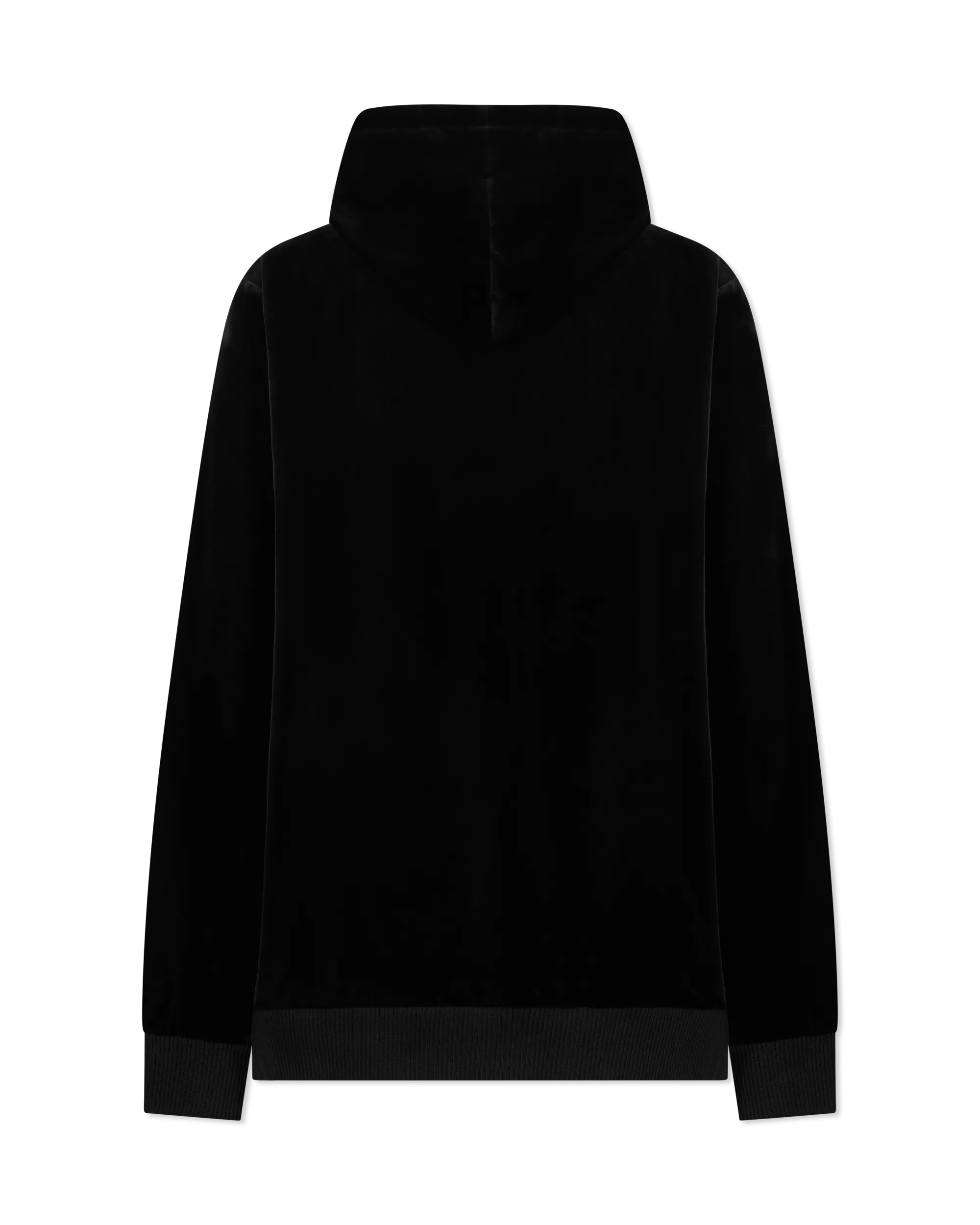 Velvet & Rhinestone Eye Hoodie - DIHSAN