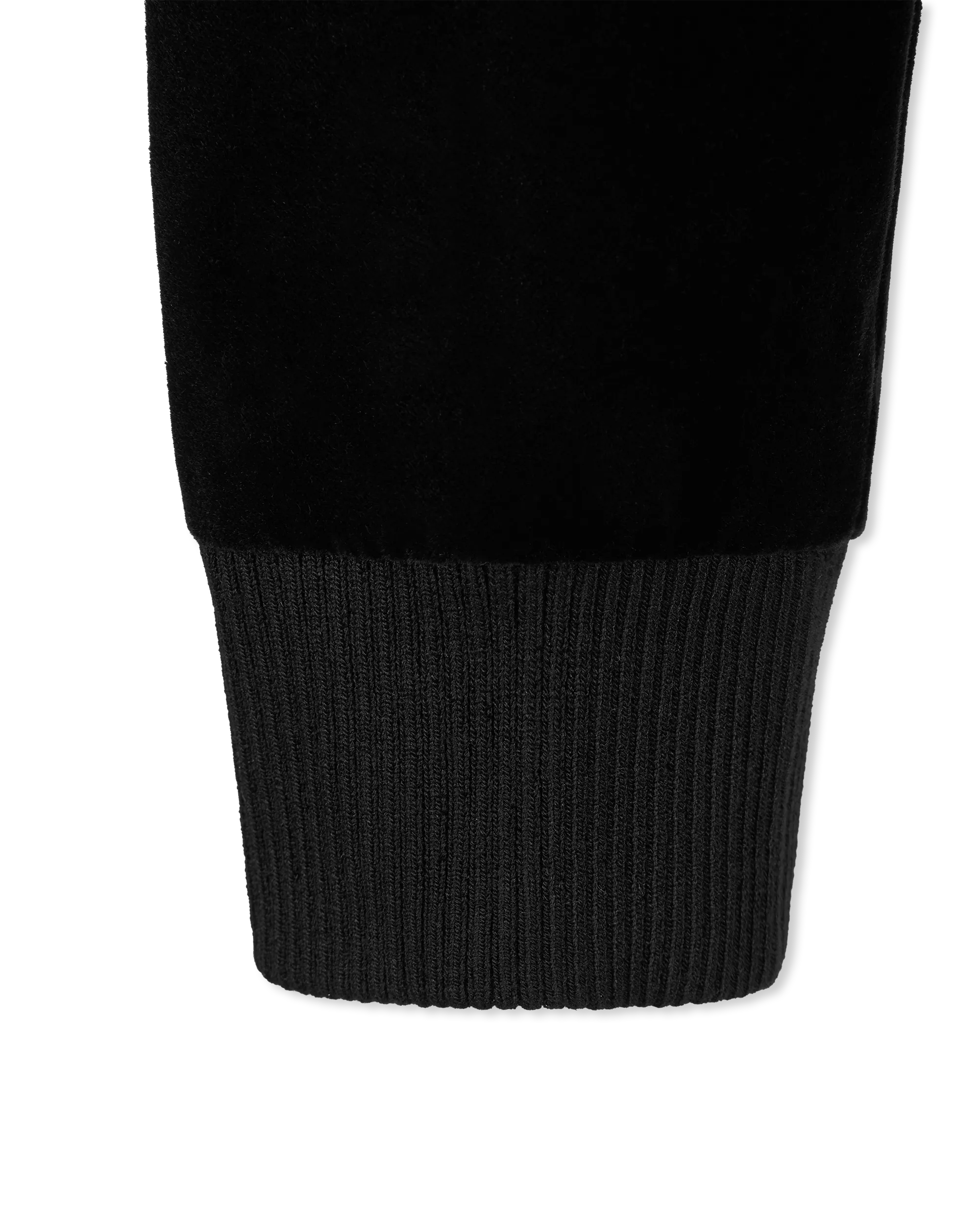 Velvet & Rhinestone Eye Hoodie - DIHSAN