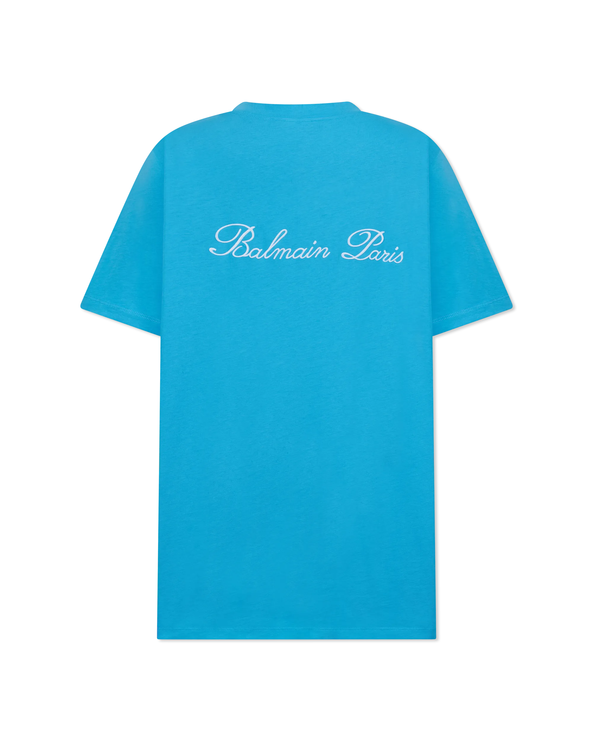 Balmain Signature Embroidered Relaxed T-Shirt - DIHSAN