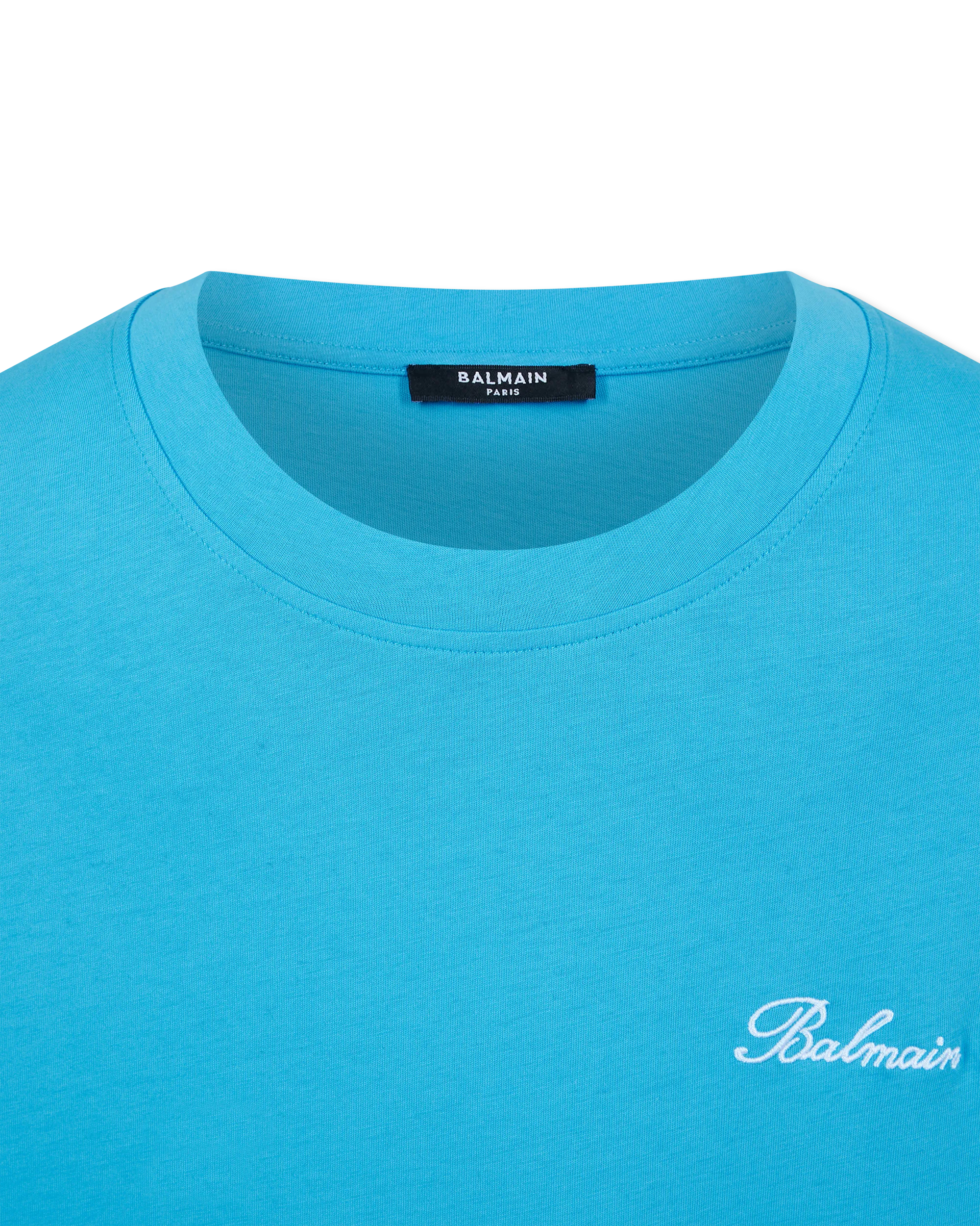 Balmain Signature Embroidered Relaxed T-Shirt - DIHSAN