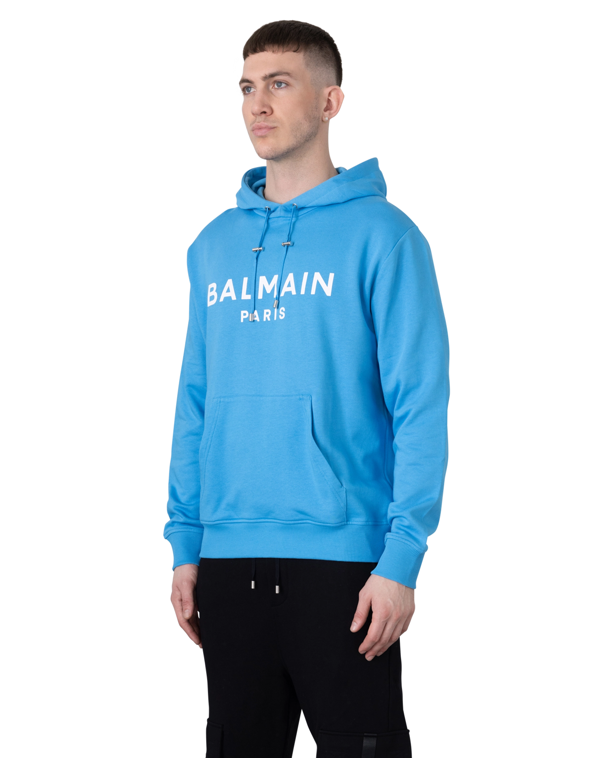 Balmain Paris Printed Hoodie