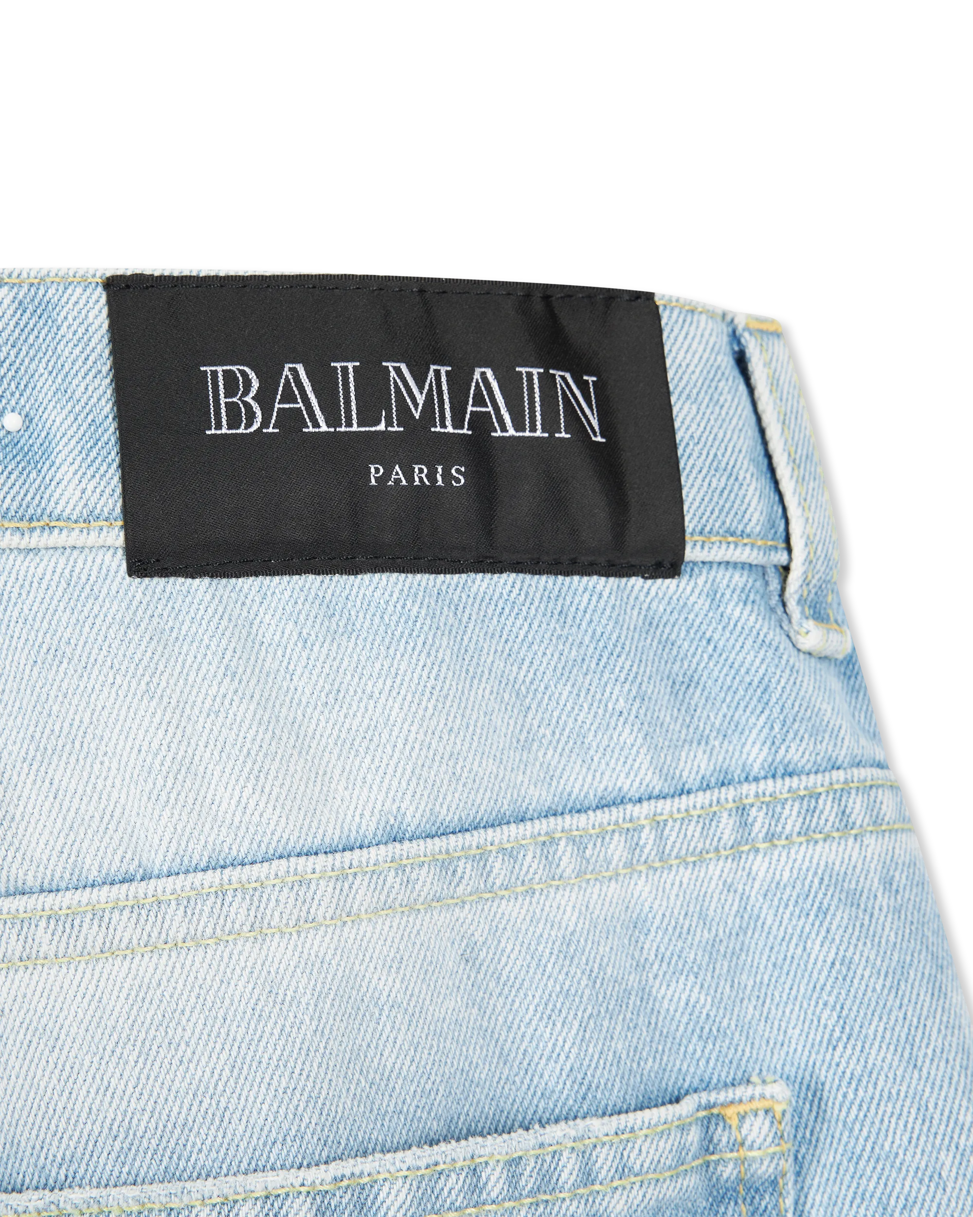 Relaxed Fit Washed Jeans - DIHSAN