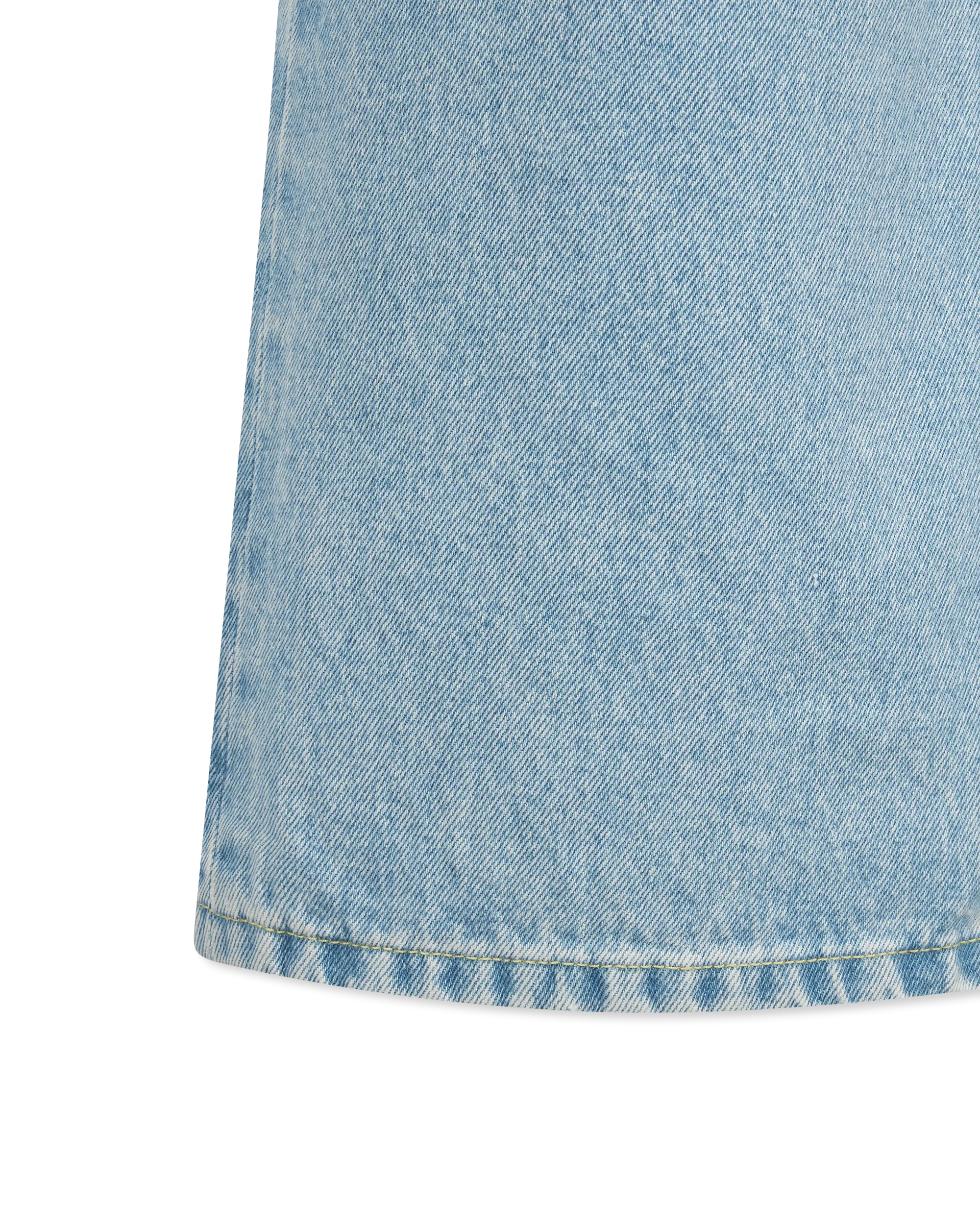 Relaxed Fit Washed Jeans - DIHSAN