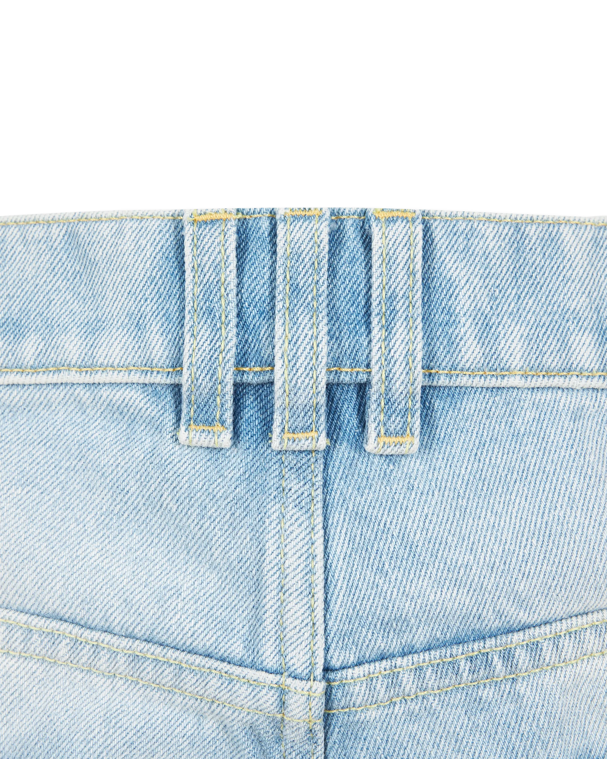 Relaxed Fit Washed Jeans - DIHSAN