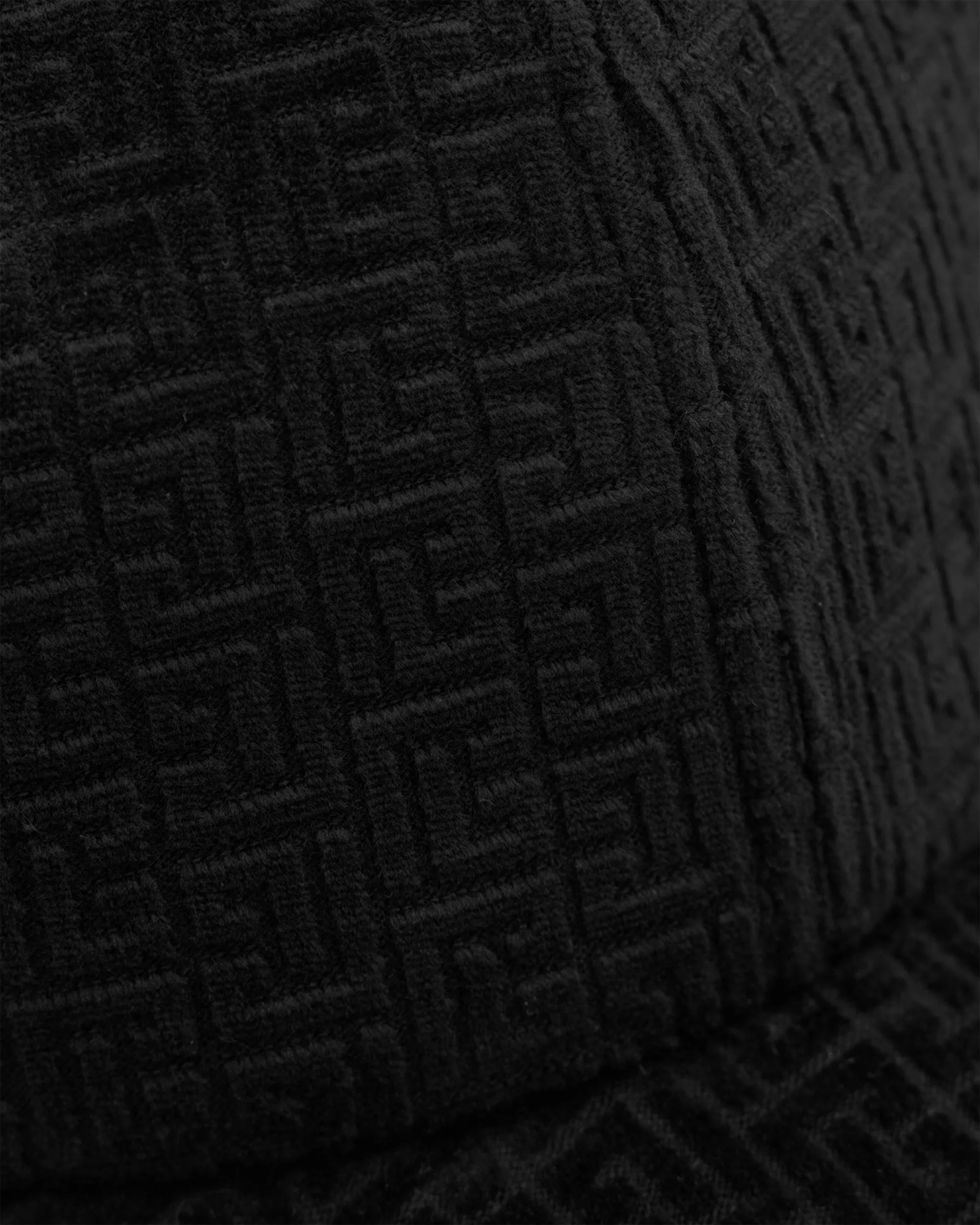 Embossed Velvet Monogram Baseball Cap - DIHSAN