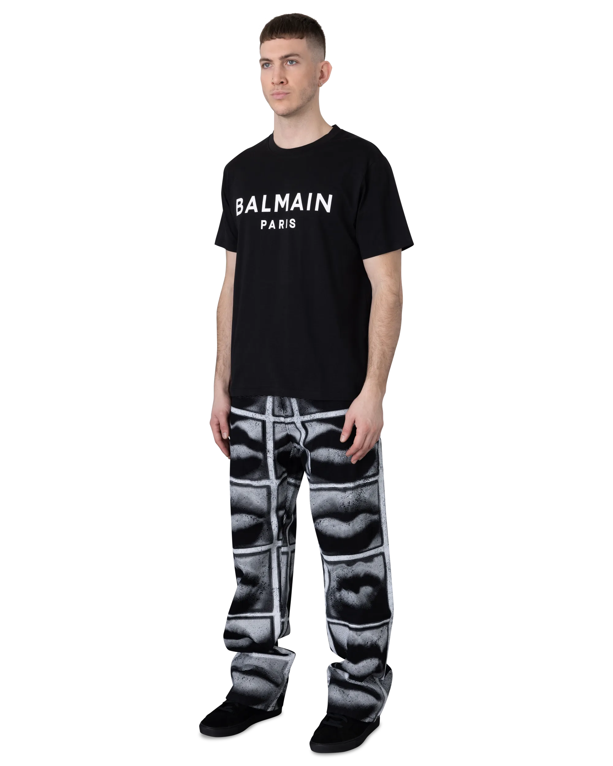 Balmain Paris Printed T-Shirt