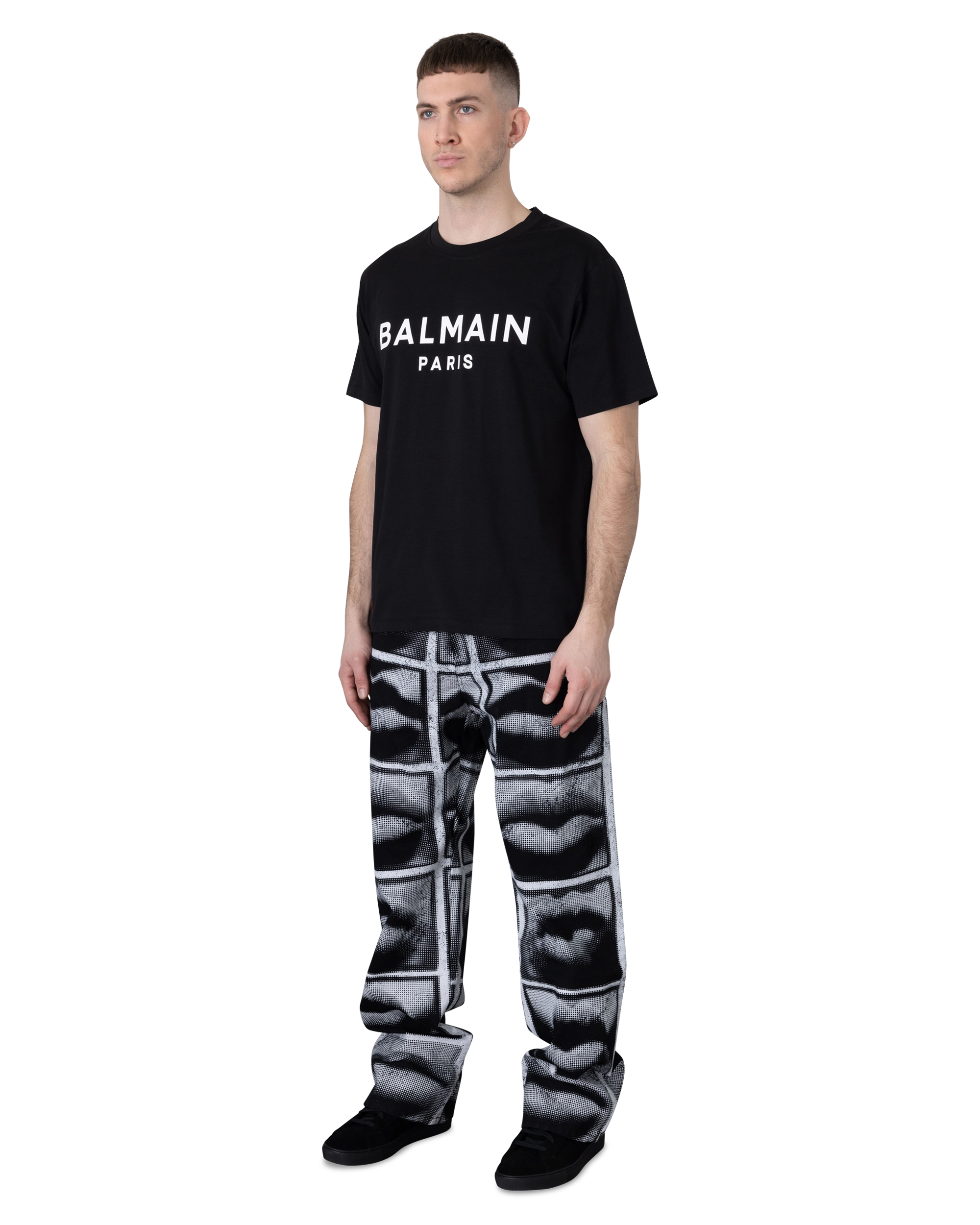 Balmain Paris Printed T-Shirt